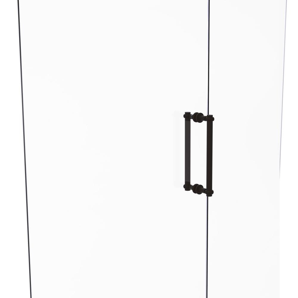 Allied Brass 404T-12BB-ORB Oil-rubbed bronze 12-Inches Hinged shower door Handle