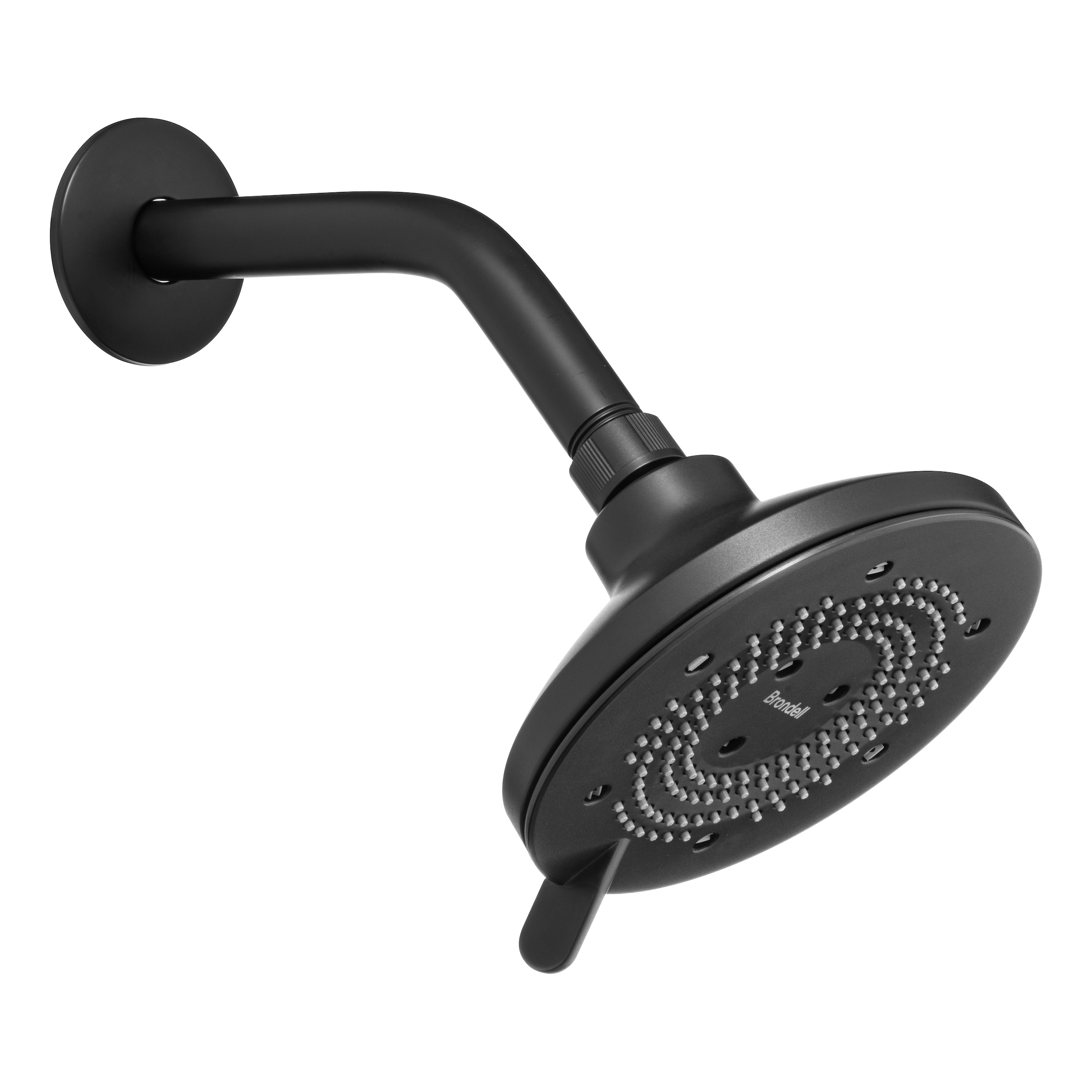 Brondell NE80-SHBB-MB Fixed-Showerhead - View #2