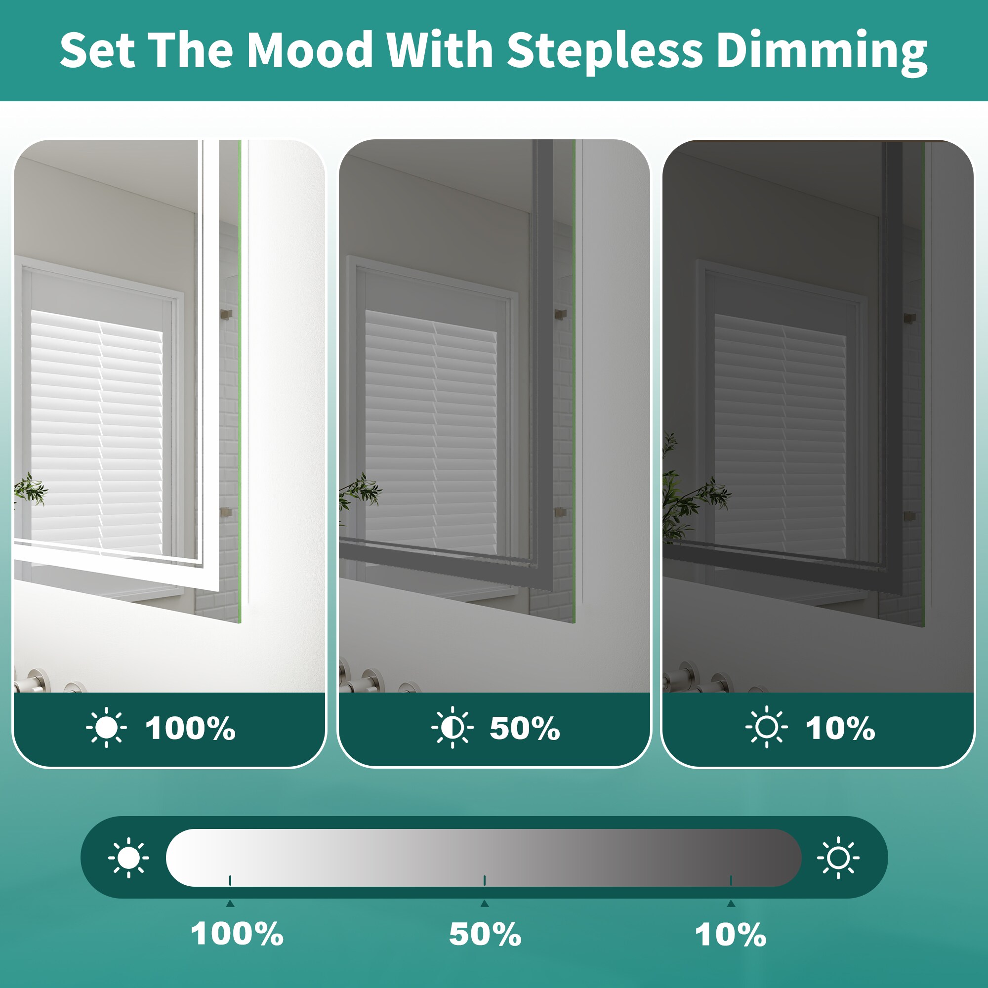 ES-DIY JPZSLTBM7236V15 Framed-Bath-Mirrors - View #6