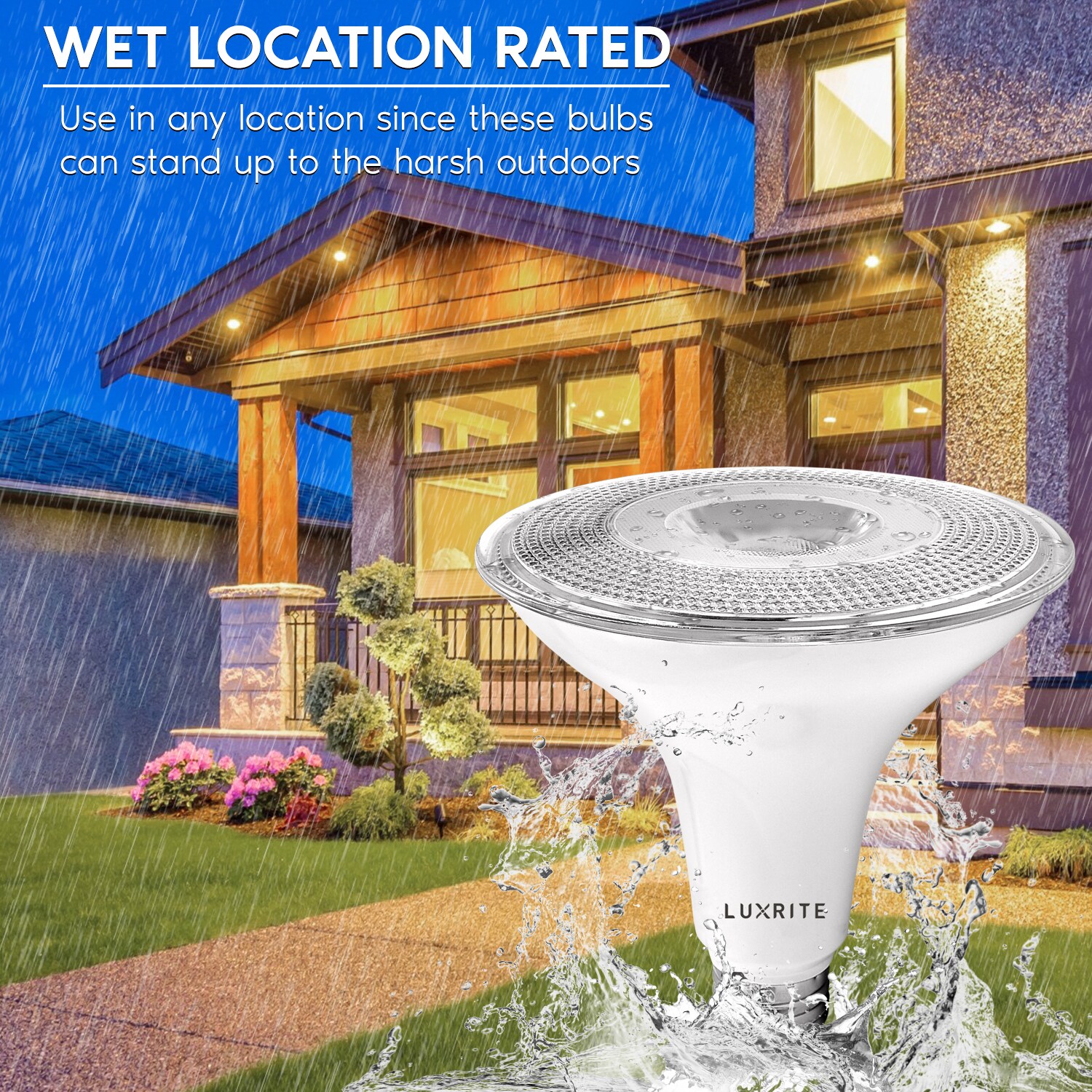Luxrite LR31616-4PK Led-Flood-Spot-Light-Bulbs - View #2
