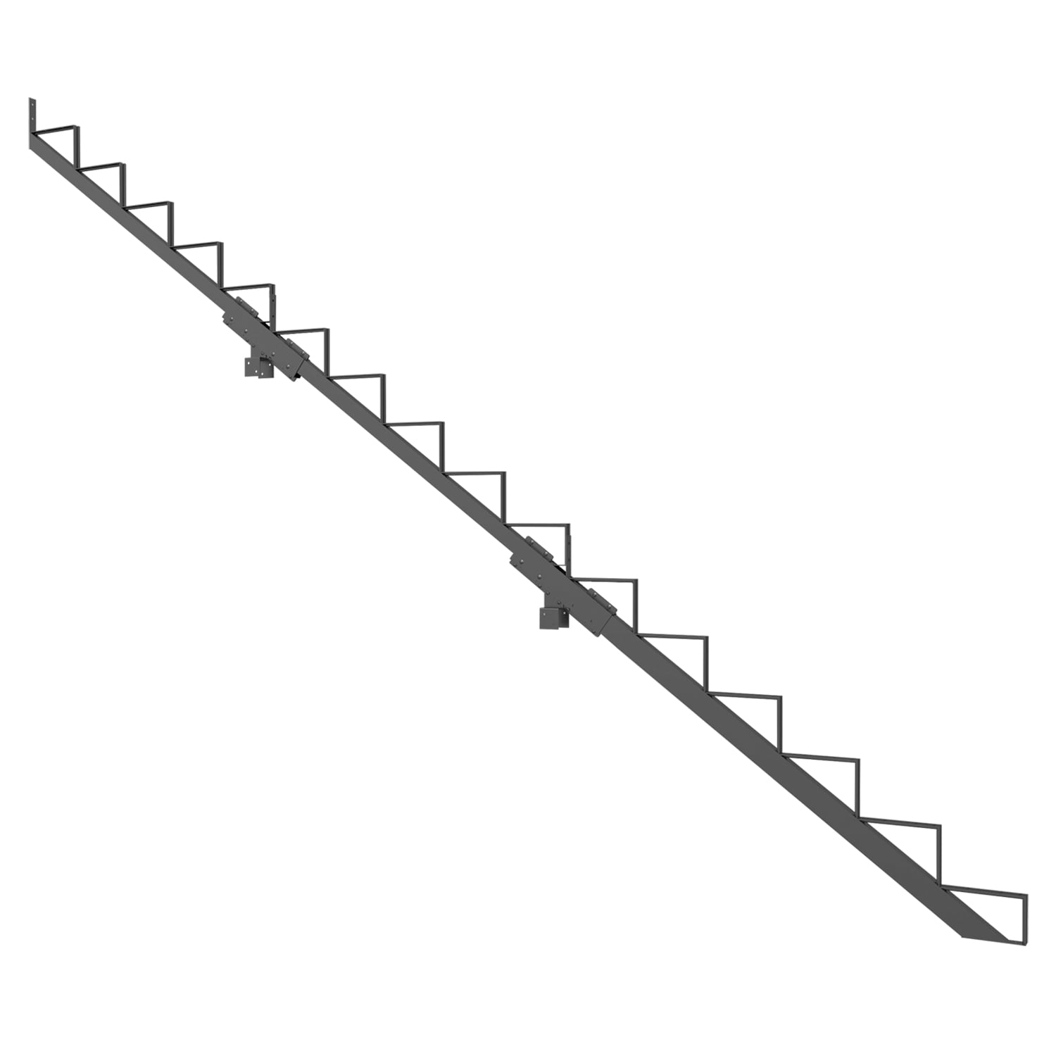 Pylex 13916 16 -Steps Steel Outdoor Stair Stringer