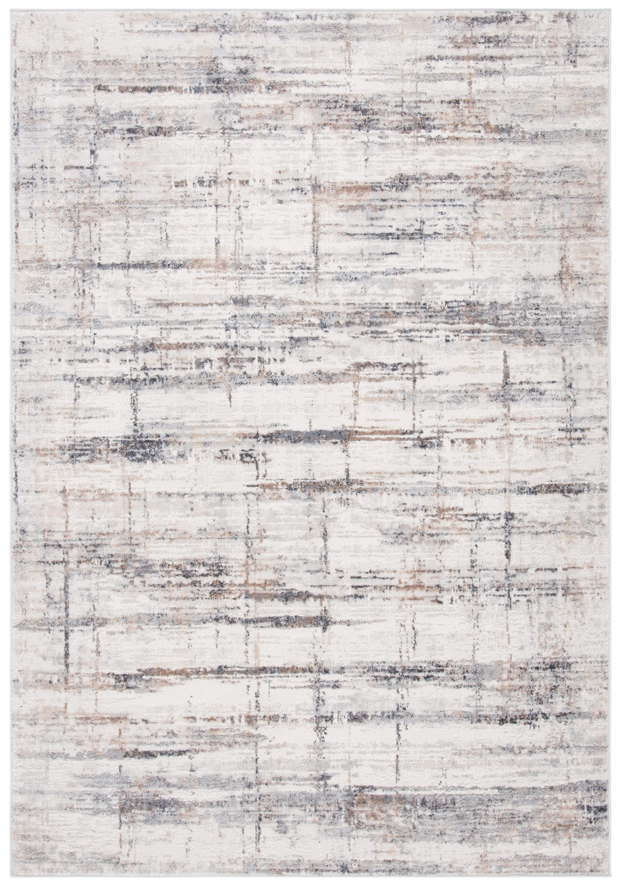 Safavieh ALA451G-5 Amelia Irmina 5 x 8 (ft) Loomed Synthetic Gray/Gold Rectangular Indoor Distressed/Overdyed Bohemian/Eclectic Area rug