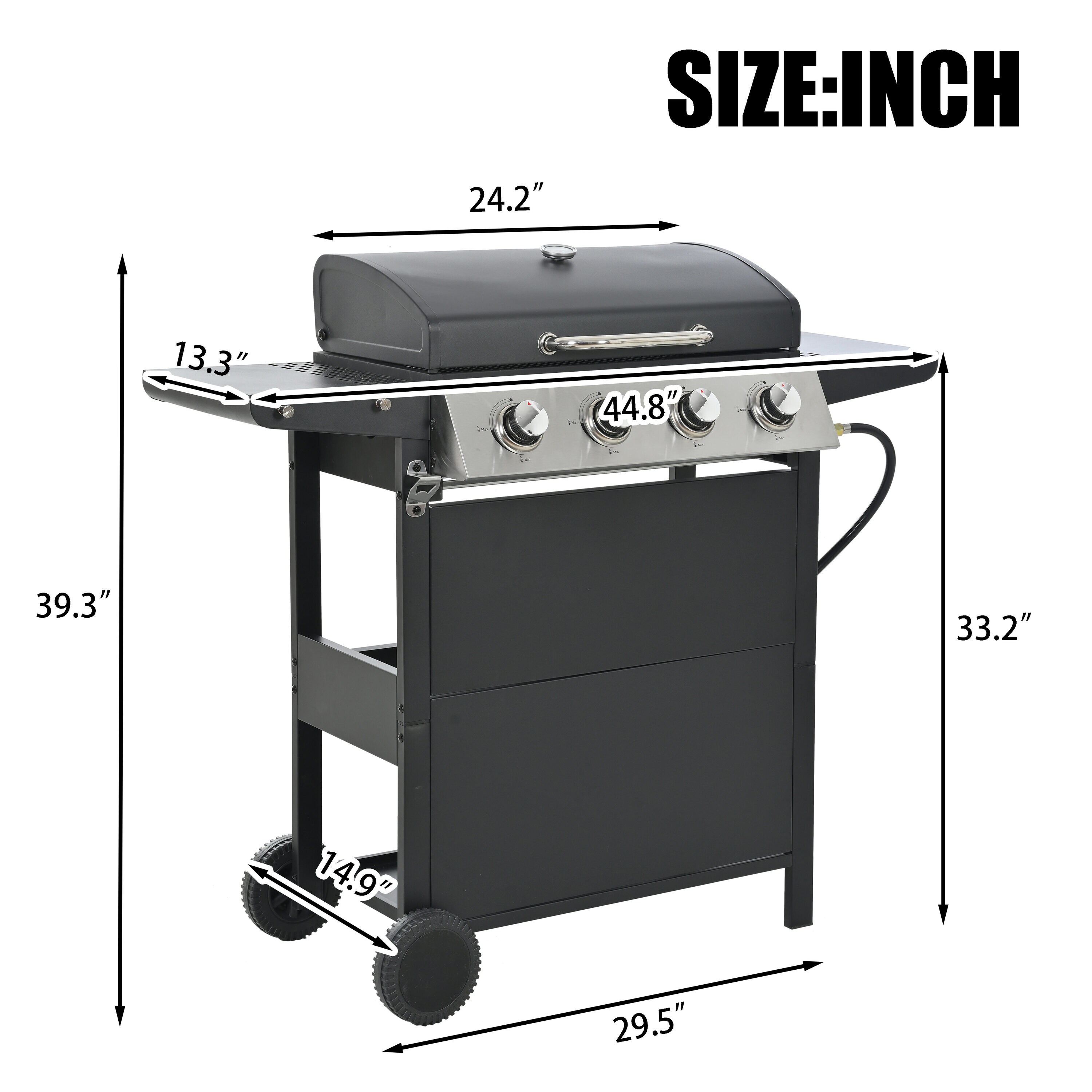 Bayfeve BFGH-7967-GL Gas-Grill - View #8