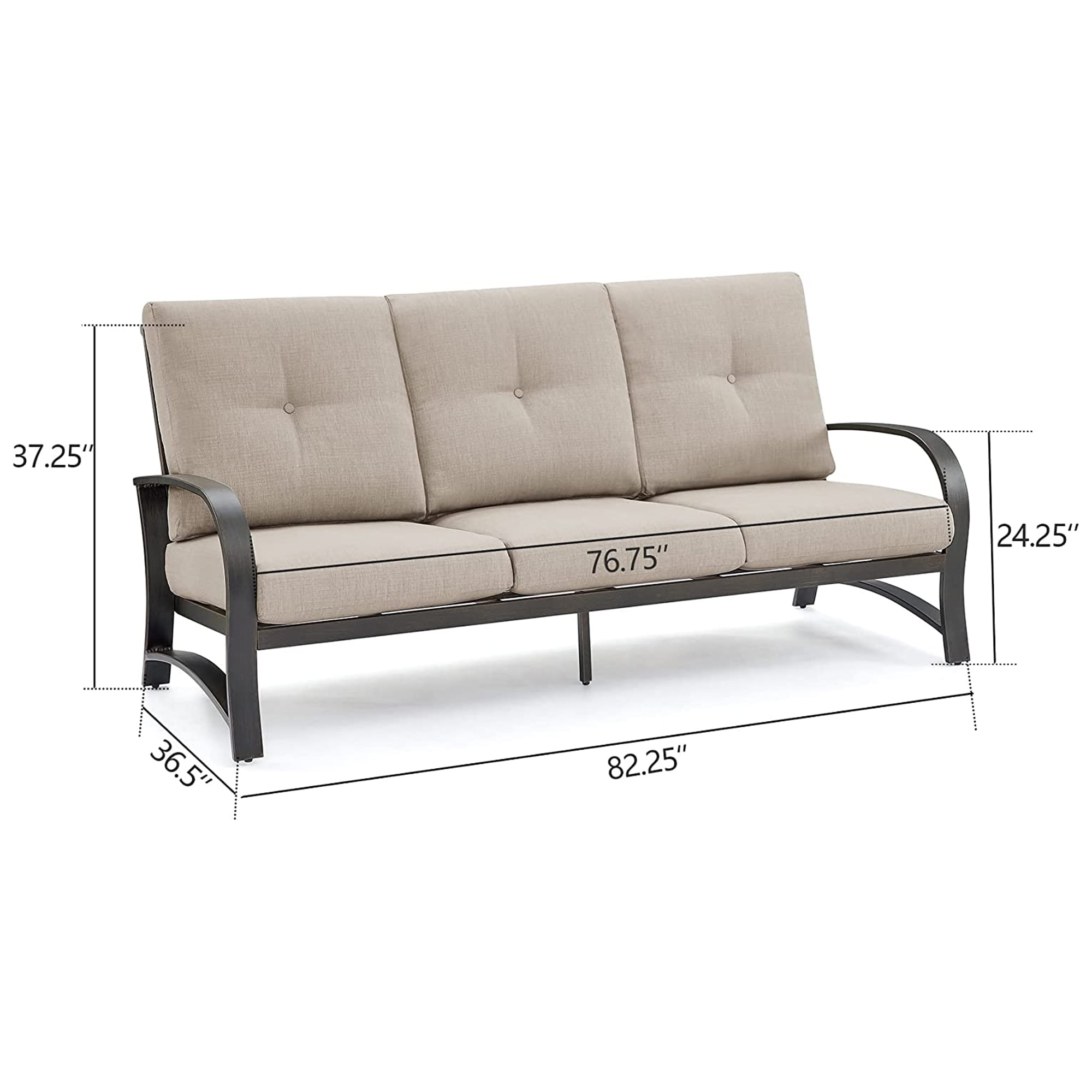 PEAK HOME FURNISHINGS 970329-327 Patio-Conversation-Sets - View #3
