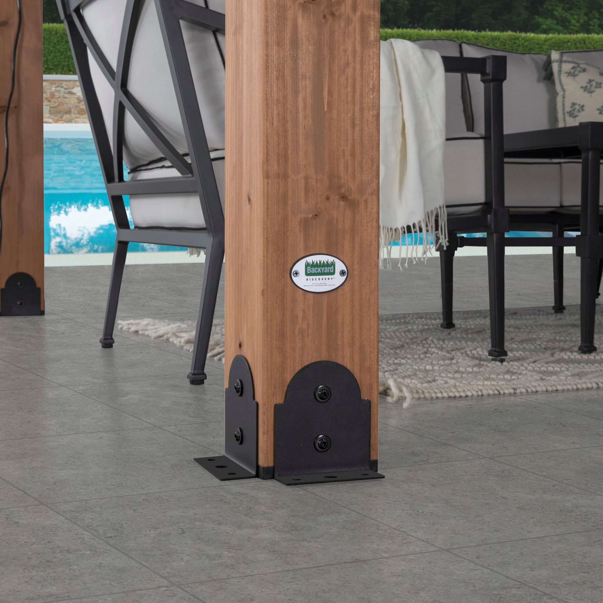 Backyard Discovery 2306042COM Wood-Resin-Gazebos - View #10