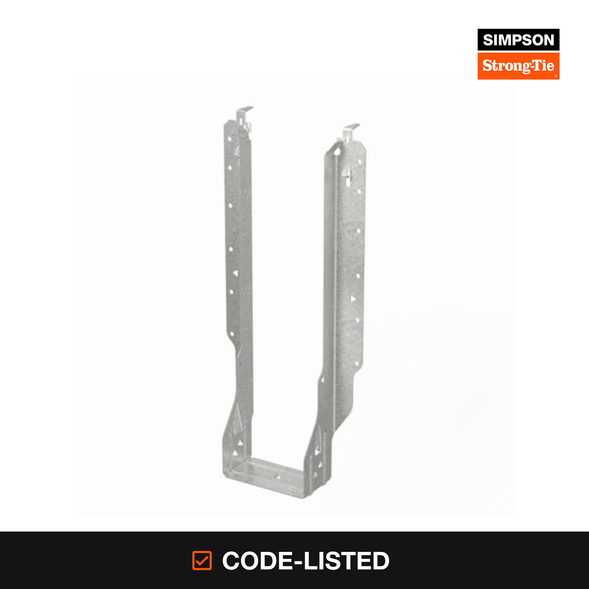 Simpson Strong-Tie IUS 3-1/2-in x 14-in Single 18 -Gauge G90 galvanized Face mount joist hanger