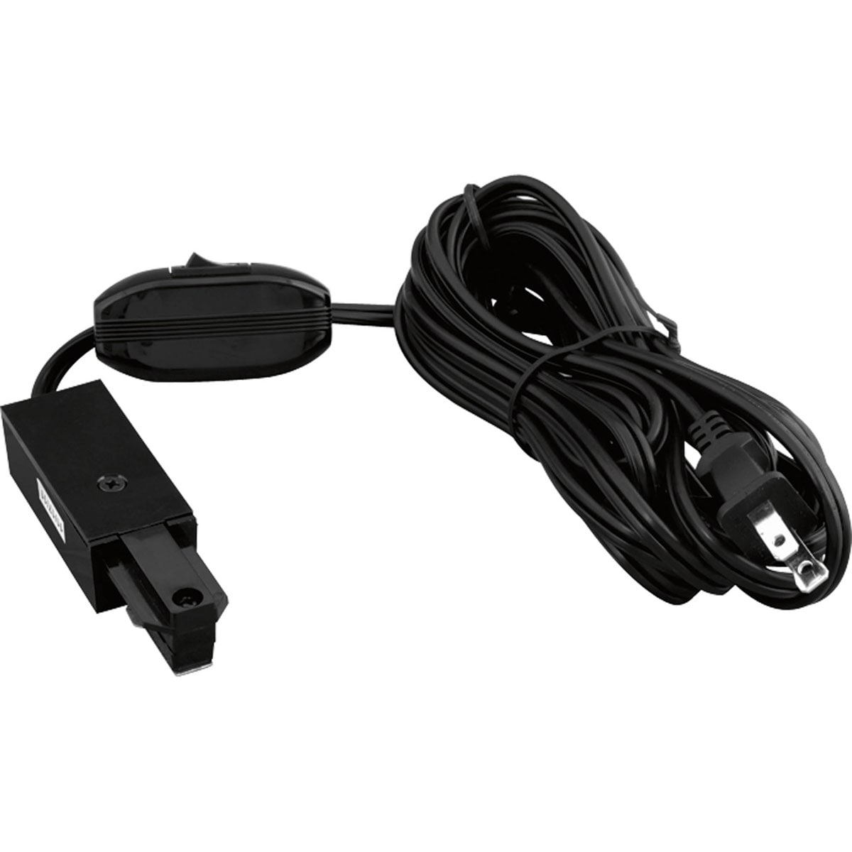 Progress Lighting P8724-31 Black Mixed Material Linear Inline Connector