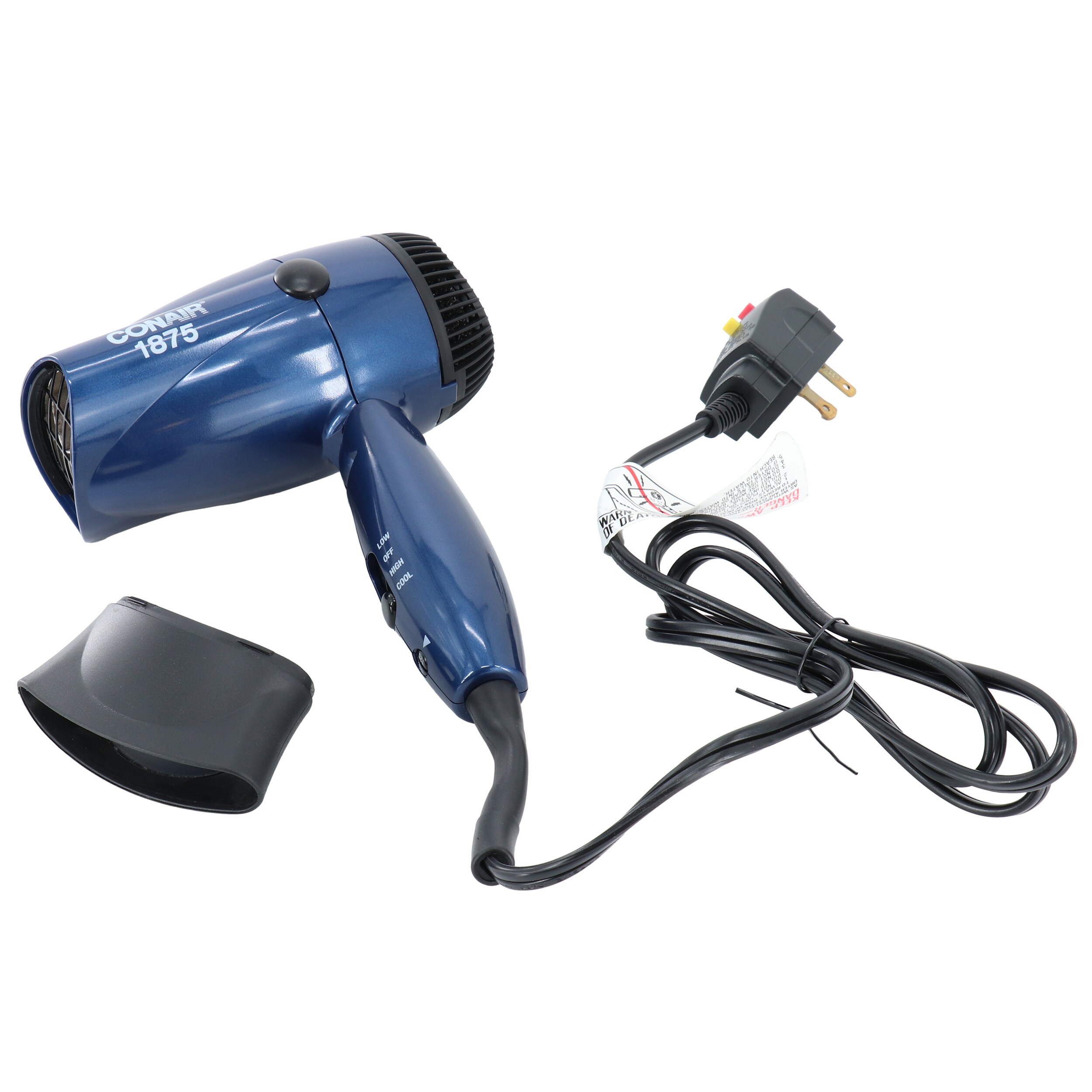 Conair 2 Speed Dual voltage 1875 Watt Compact Folding Ionic Hair