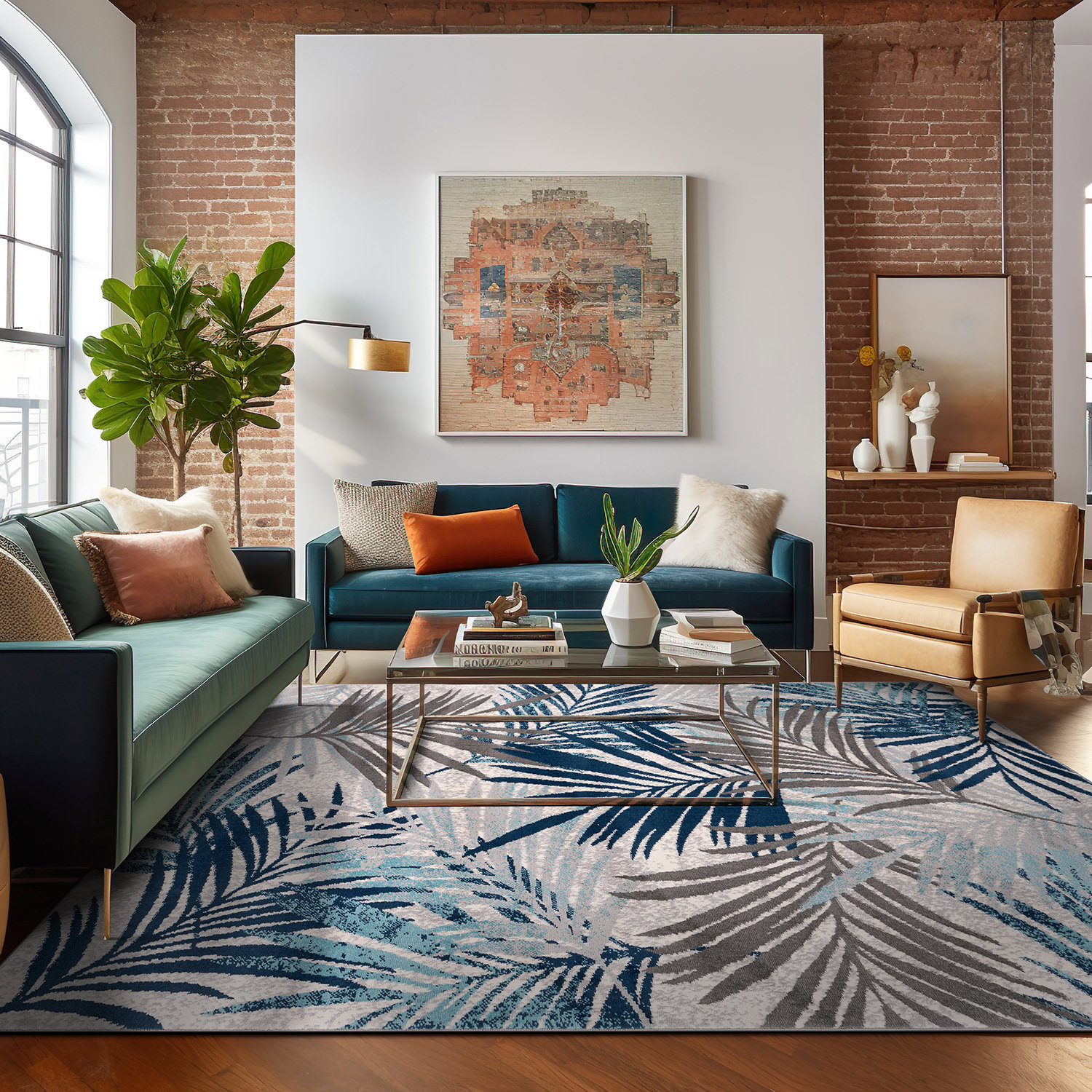 World Rug Gallery 4052BLUE8X10 rugs - View #8
