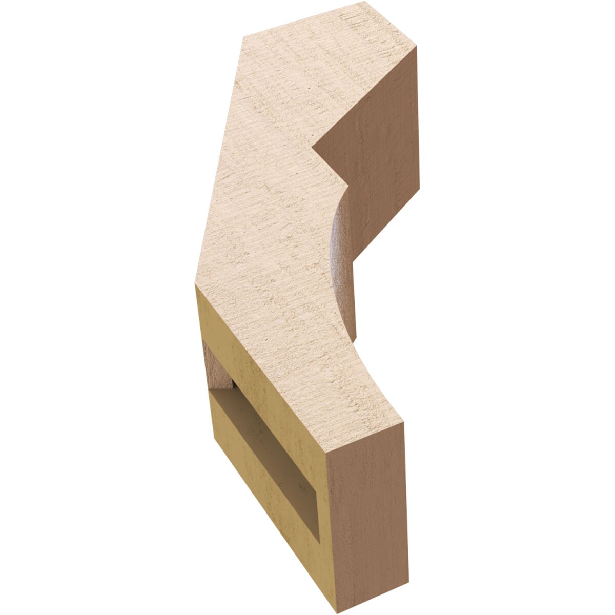 Ekena Millwork BRCUR03X06X10MONRCPR braces - View #7