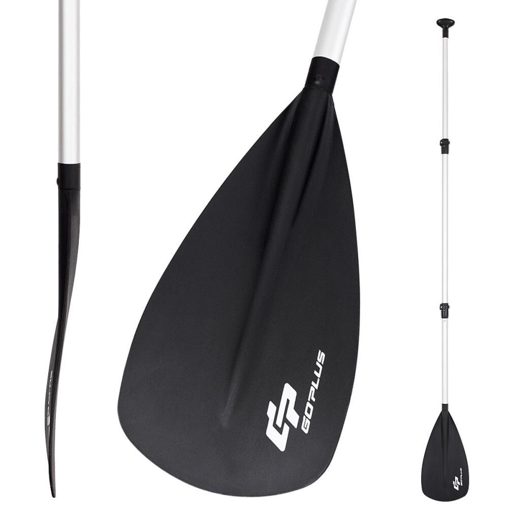 Goplus Adjustable Surf And Sup Paddle 3-Piece Aluminum Alloy Stand Up Paddle-Board  Paddle in the Kayak Paddles department at
