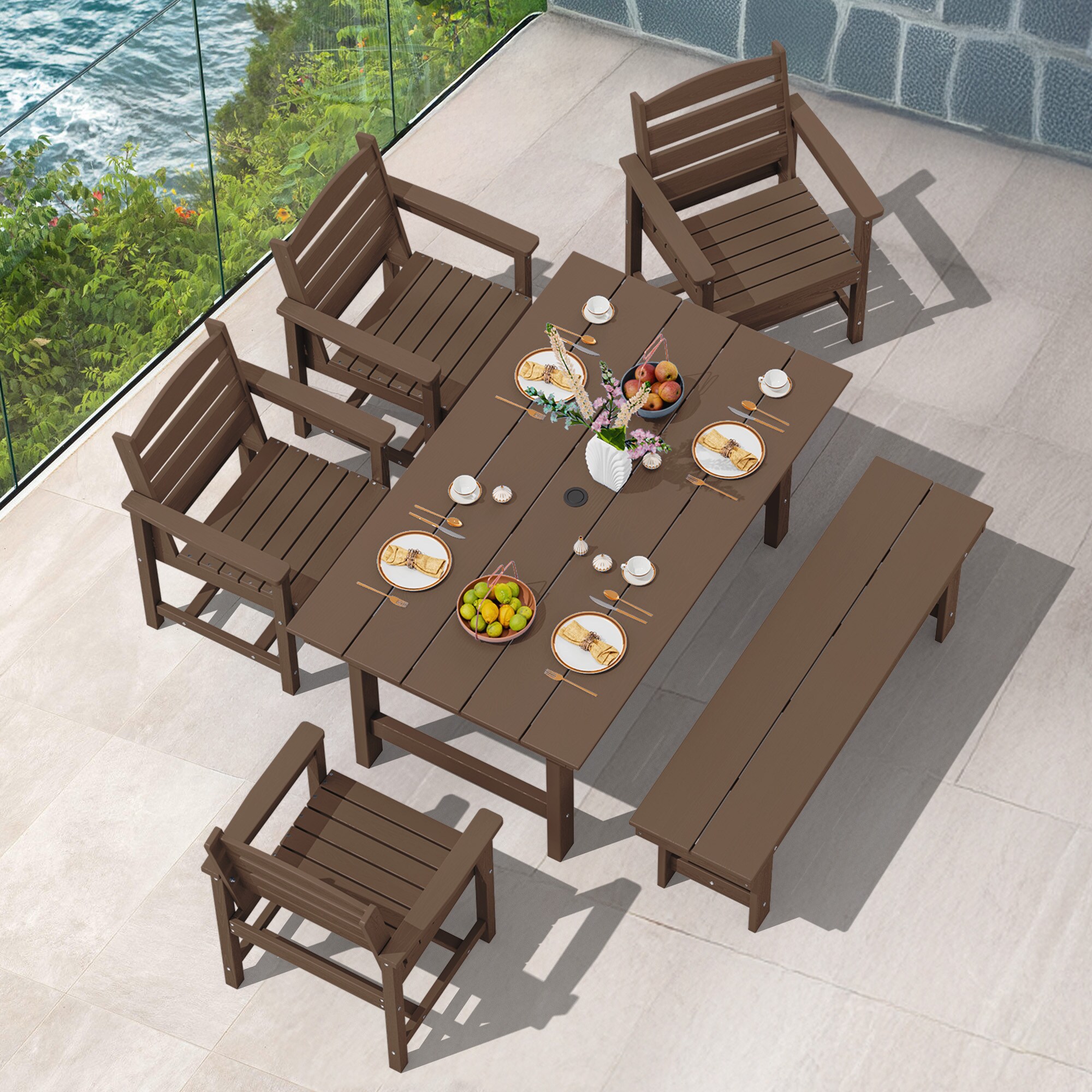 JEAREY PEJYCZY06-BN Patio-Dining-Sets - View #7