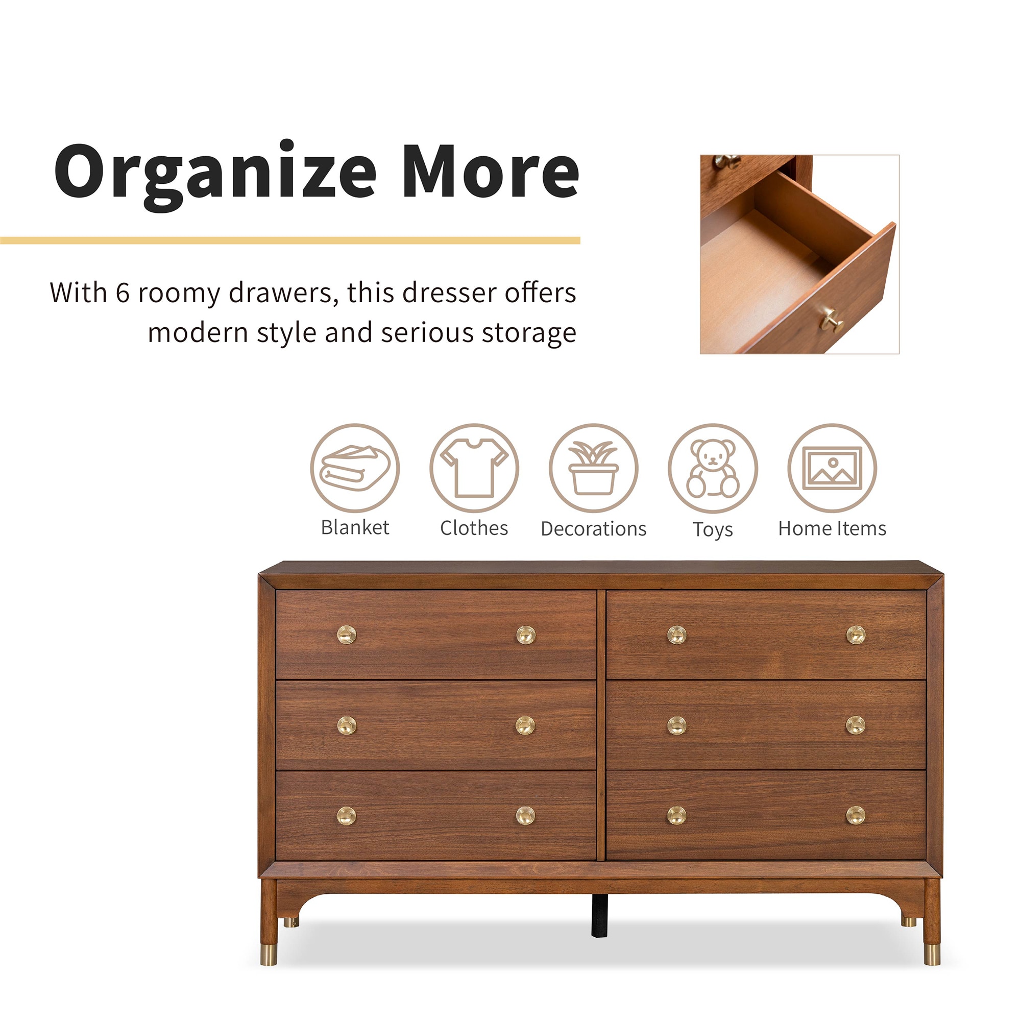 Furniture of America IDF-74000WN-D dressers - View #10