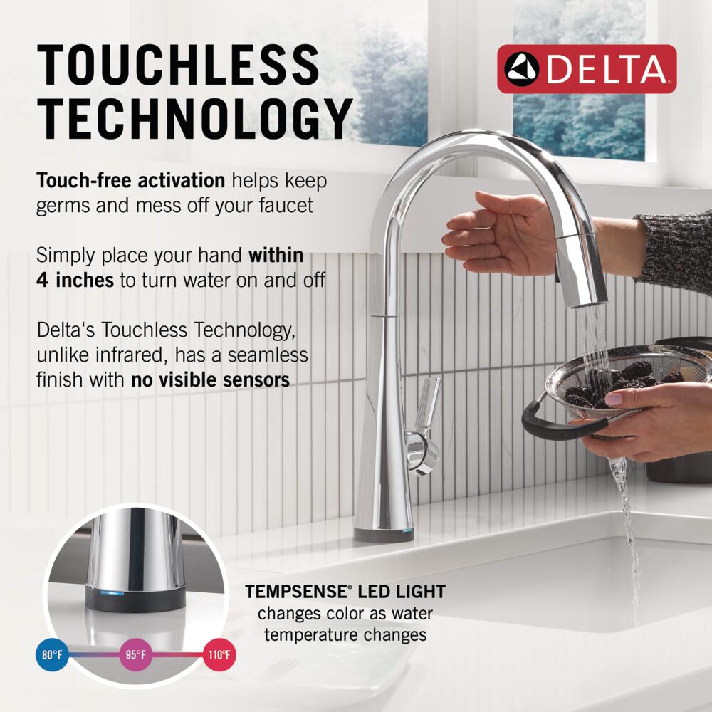 Delta 9191TL-PR-DST Kitchen-Faucets - View #2