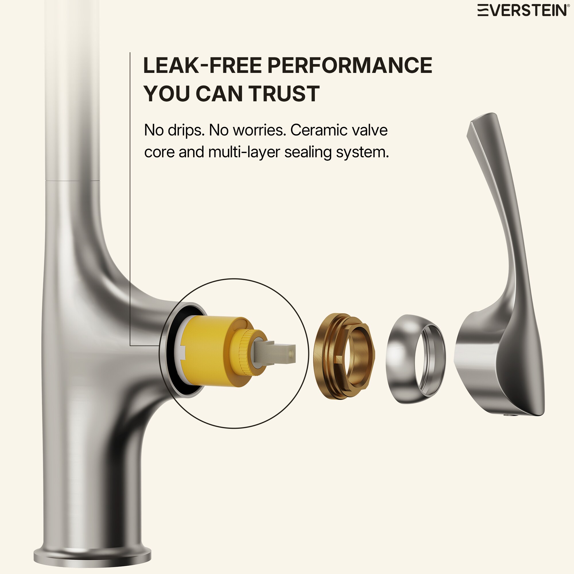 EVERSTEIN SFS-1343K-SS Kitchen-Faucets - View #7