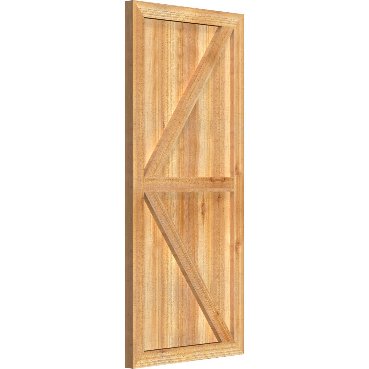 Ekena Millwork RBF06Z21X047RWR Exterior-Shutters - View #2