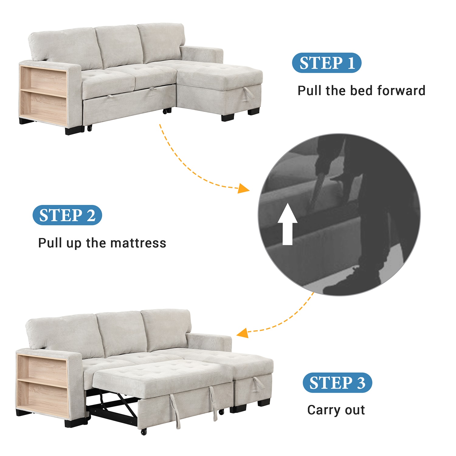 SINOFURN SYA370150LG Sofas-Loveseats - View #8