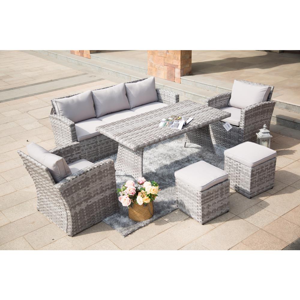 Direct Wicker EN-PAS-1958 Patio-Conversation-Sets - View #4