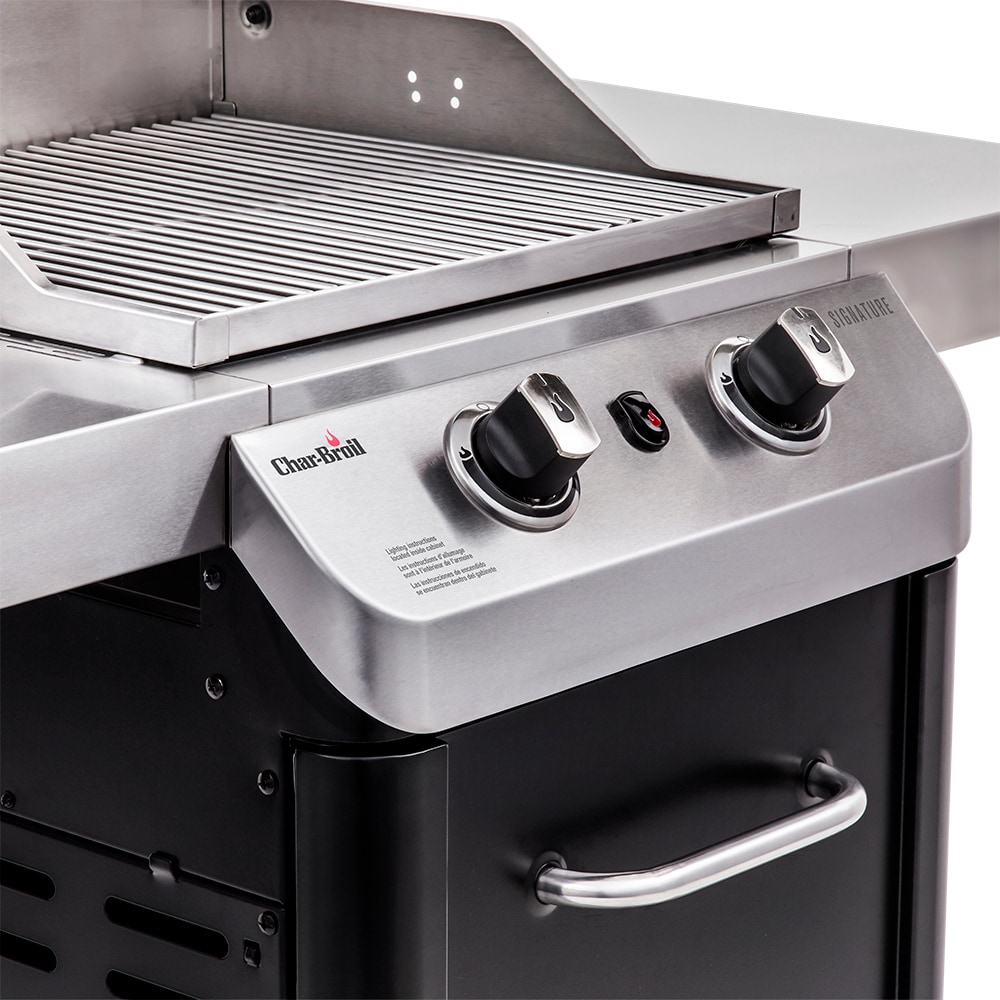 Char Broil Silver 2 Burner Liquid Propane Gas Grill at Lowes