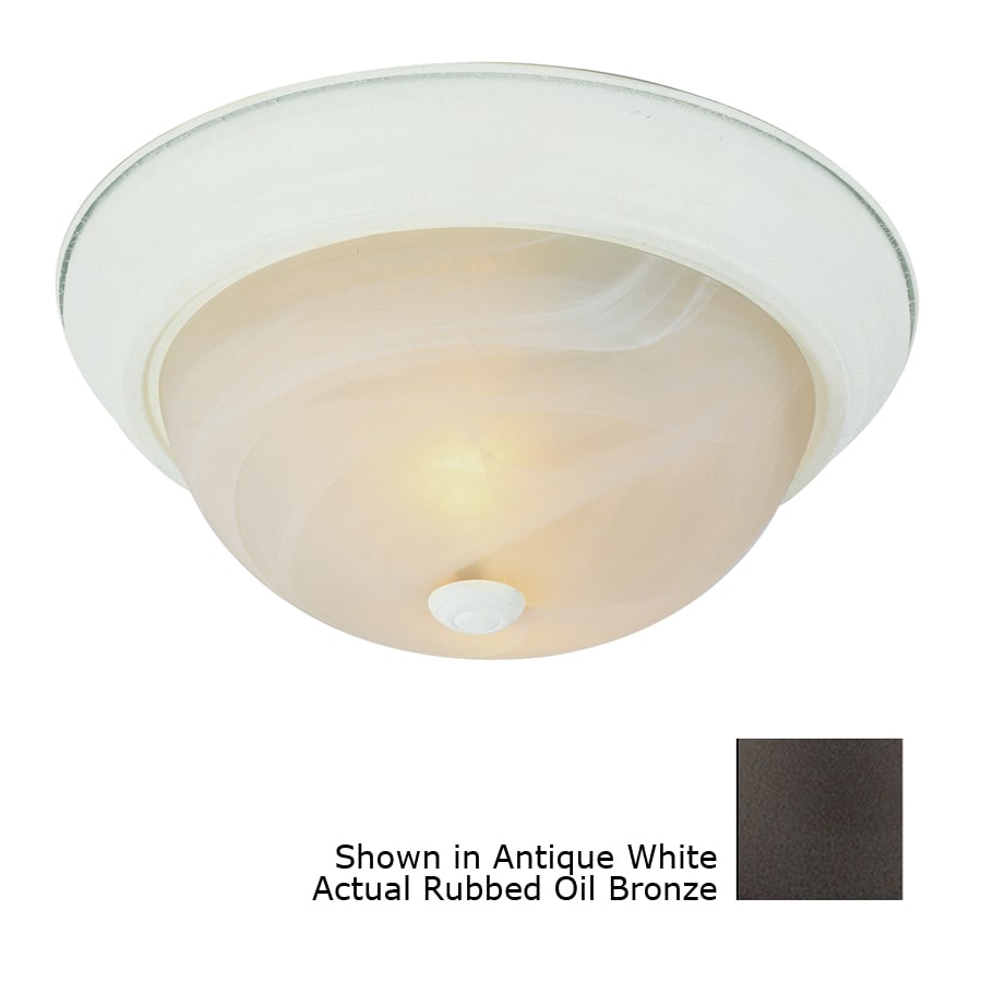 Lucid Lighting 13618 ROB 2 -Light 13-in Flush Mount Light