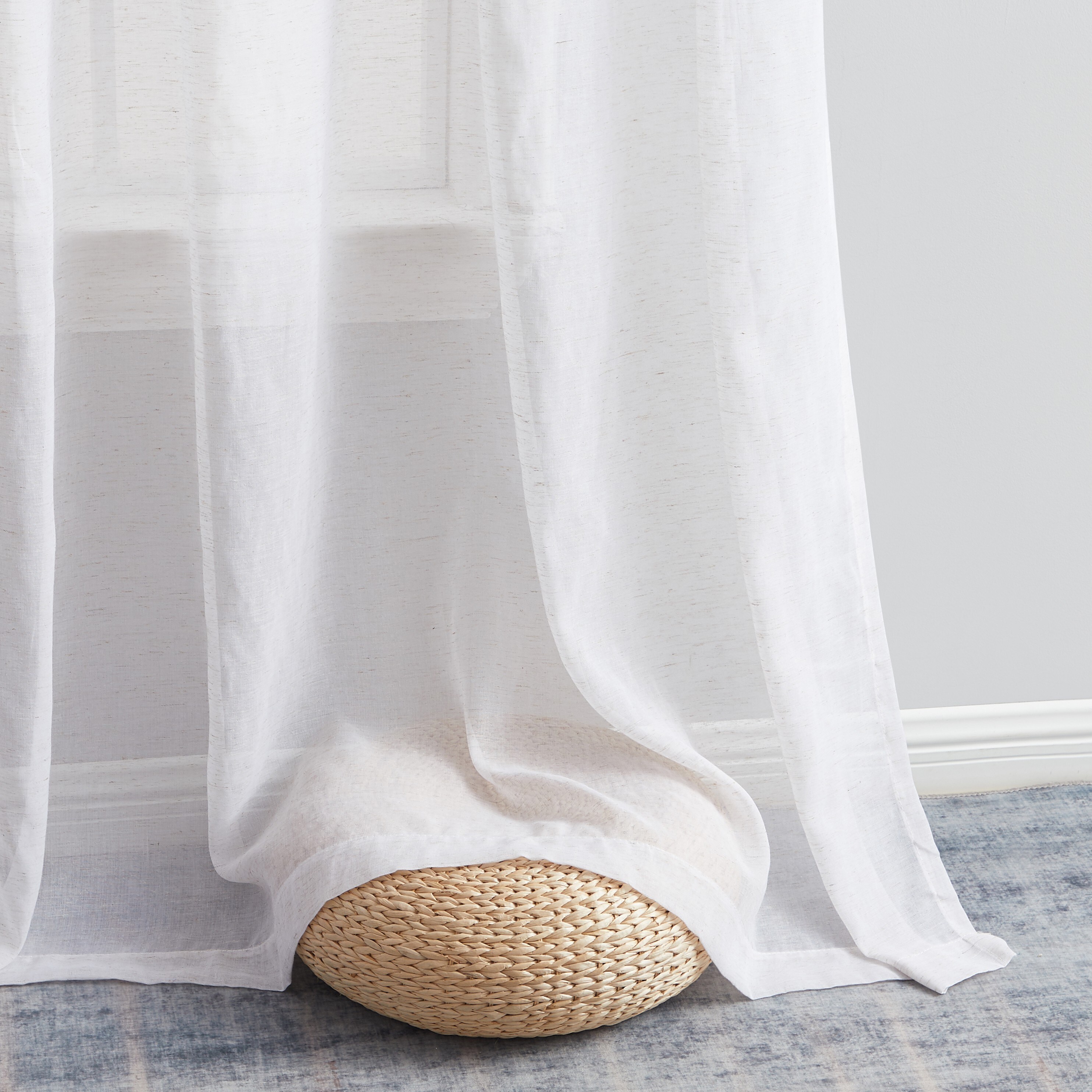 HLC.me SIERA-LN-WHT84 curtains - View #6