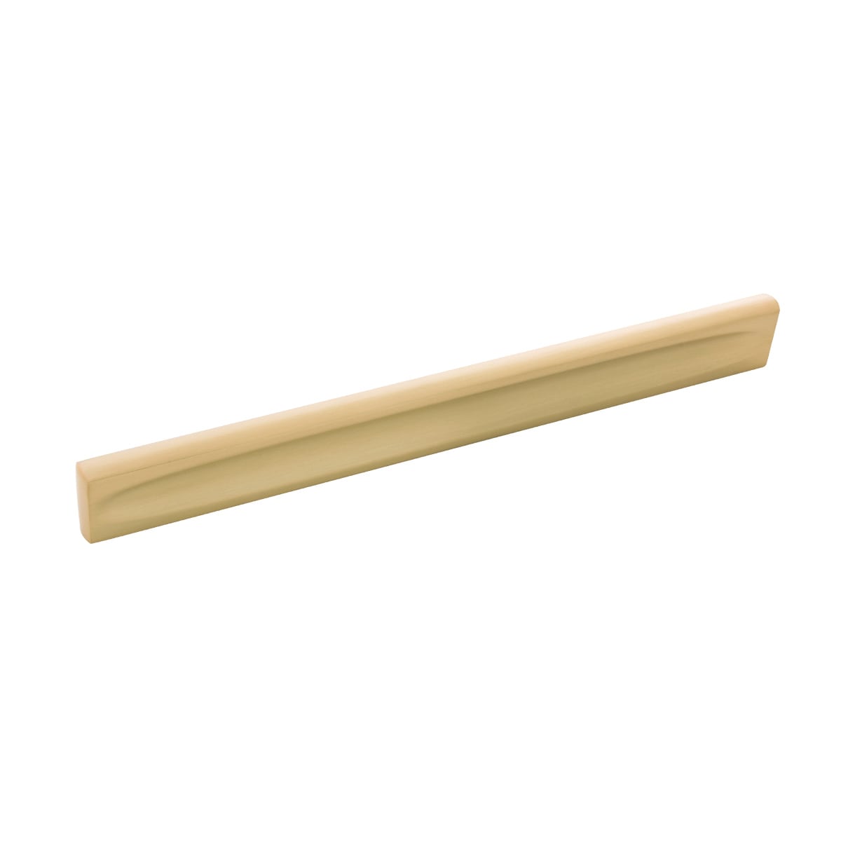 Belwith Keeler B076008-BGB Ingot 8-13/16-in , 224mm Center to Center Brushed Golden Brass Rectangular Handle Drawer Pull