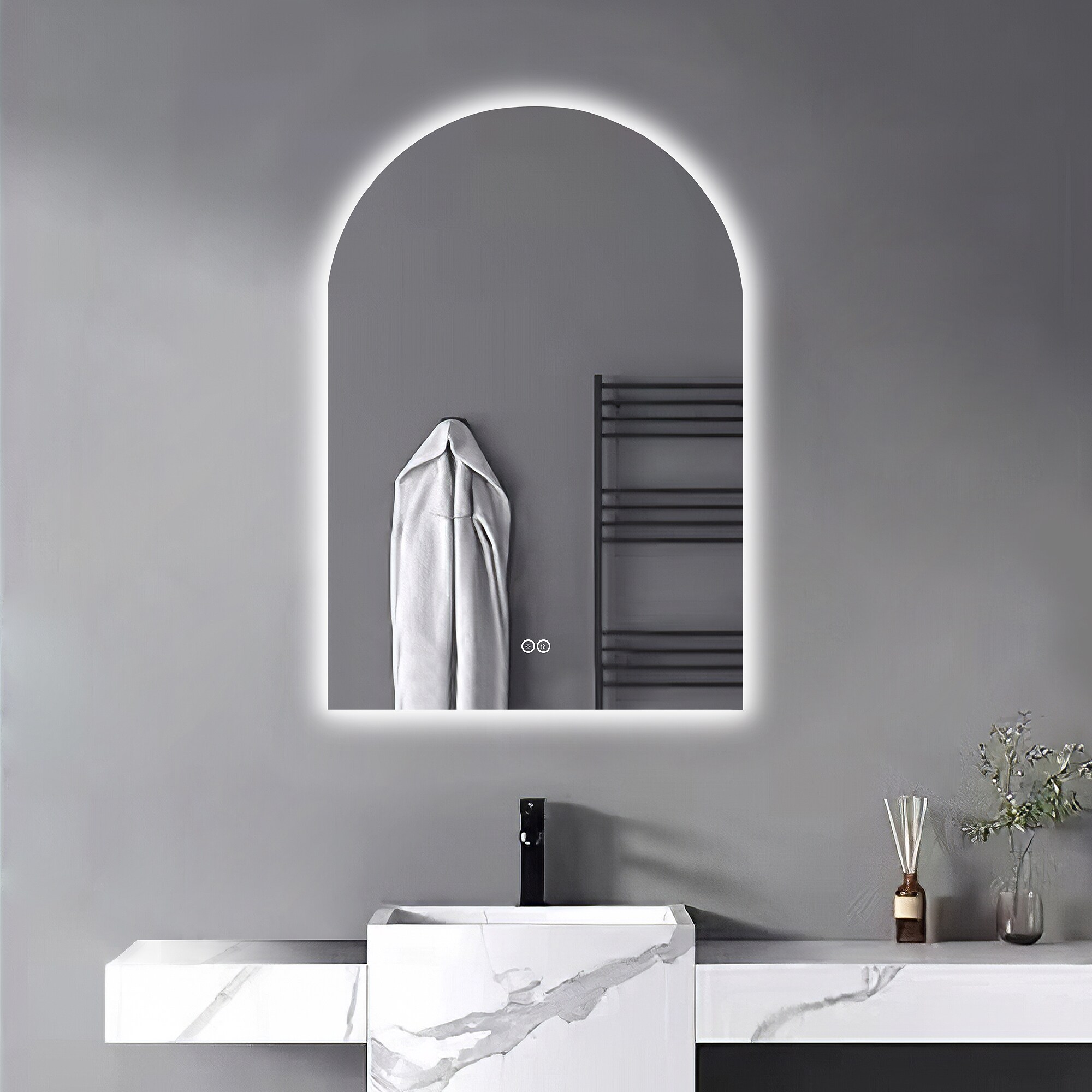 Dovelina LS-A-MR03052 Framed-Bath-Mirrors - View #2