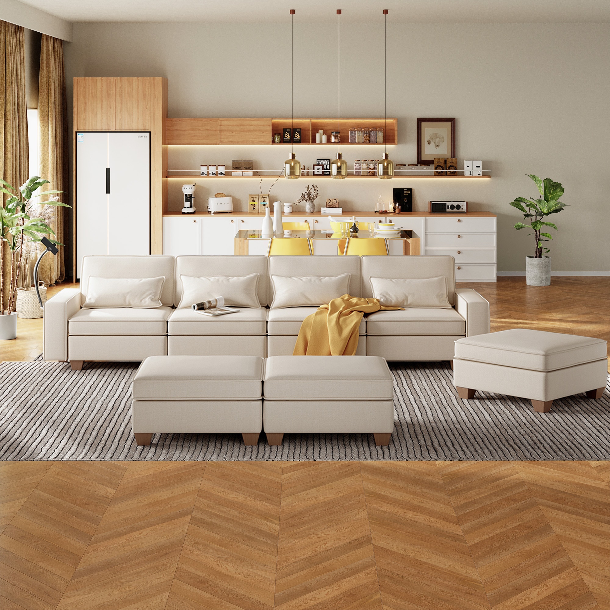 Jarenie YMX05S32-WT Sofas-Loveseats - View #2
