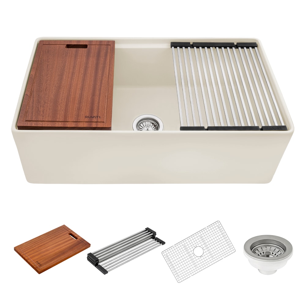 Ruvati RVL2387BS Kitchen-Sinks - View #2