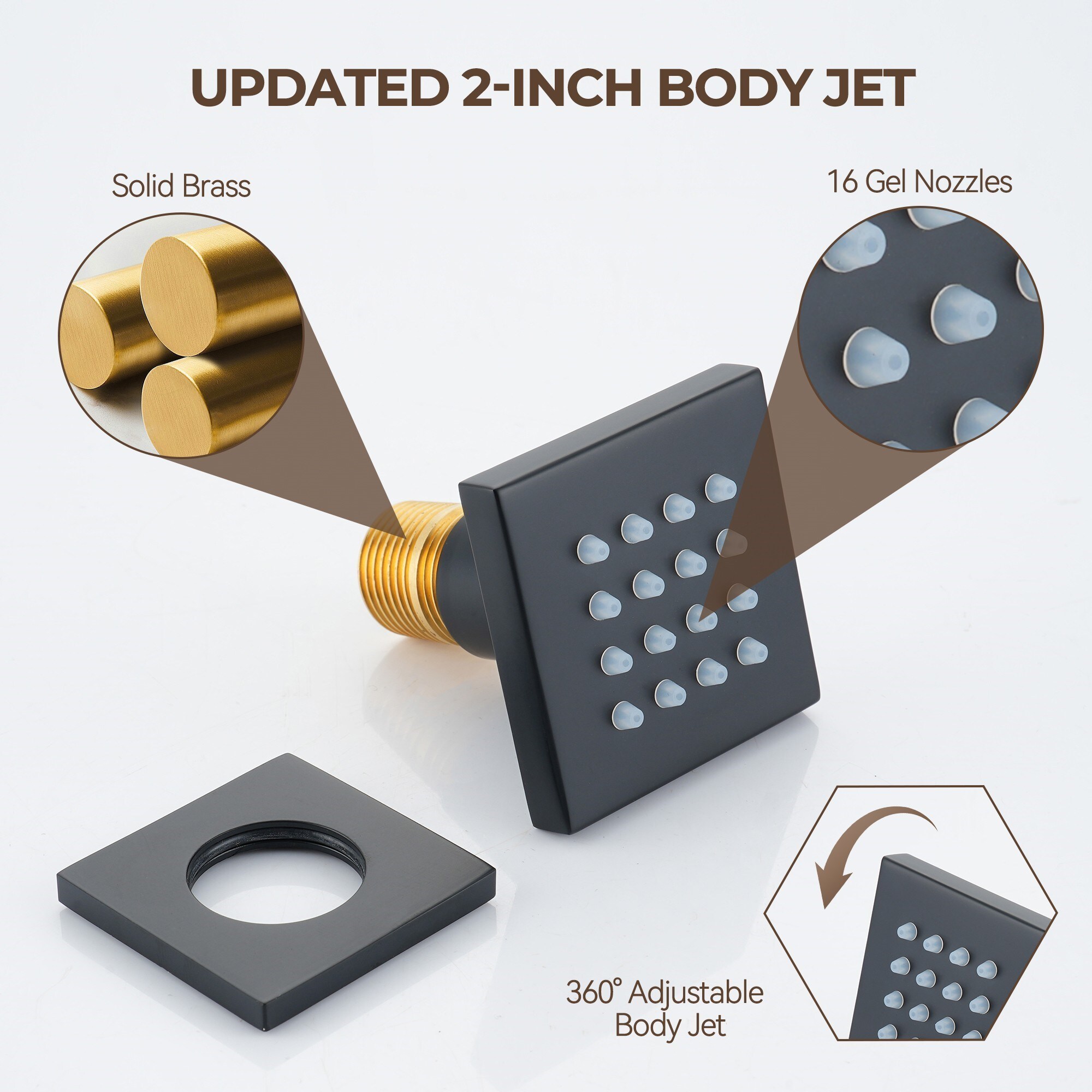 CASAINC CSBR034001SMB Fixed-Showerhead - View #5