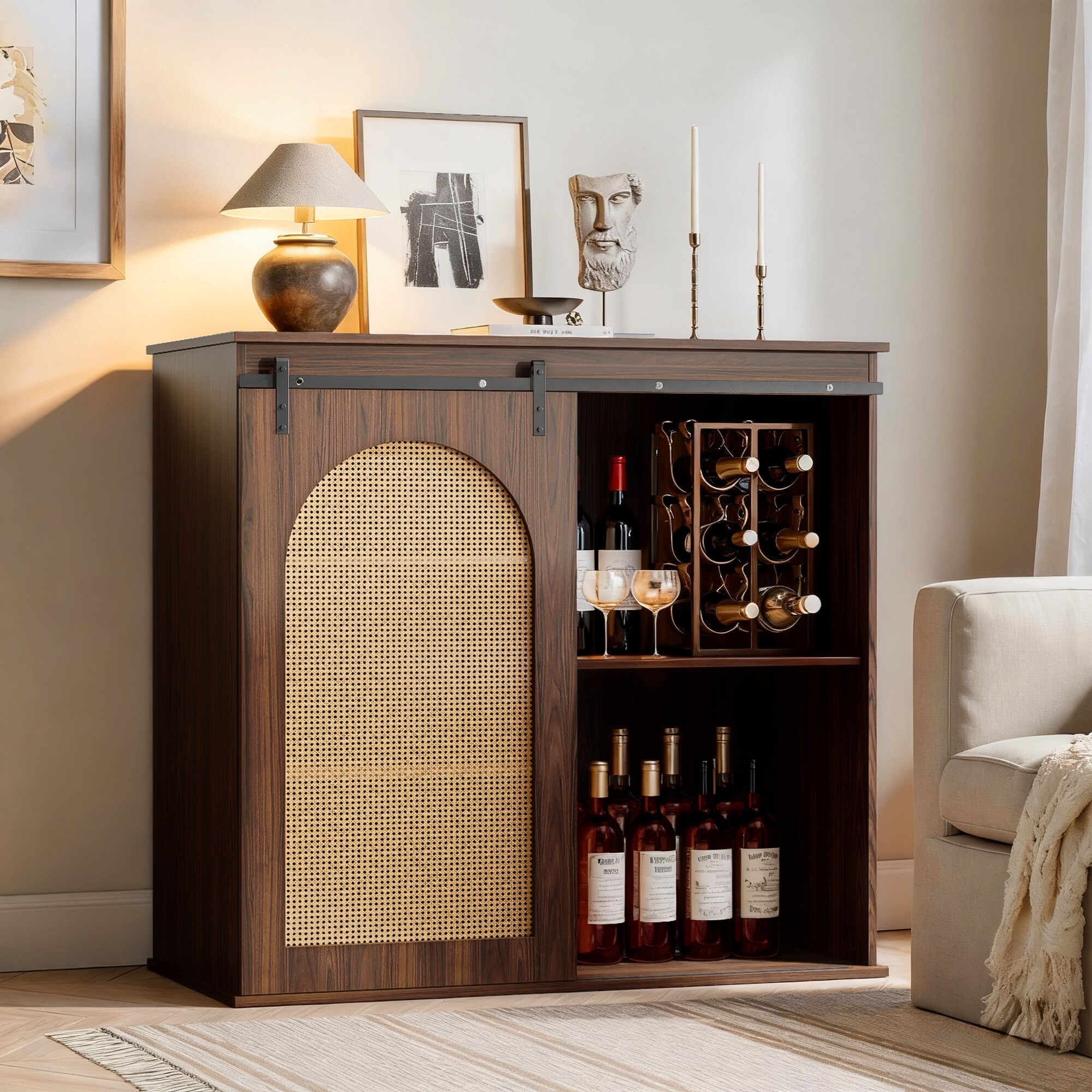 MAXYOYO M-D-BCABINET-WALNUT Pull-Out-Cabinet-Baskets - View #13