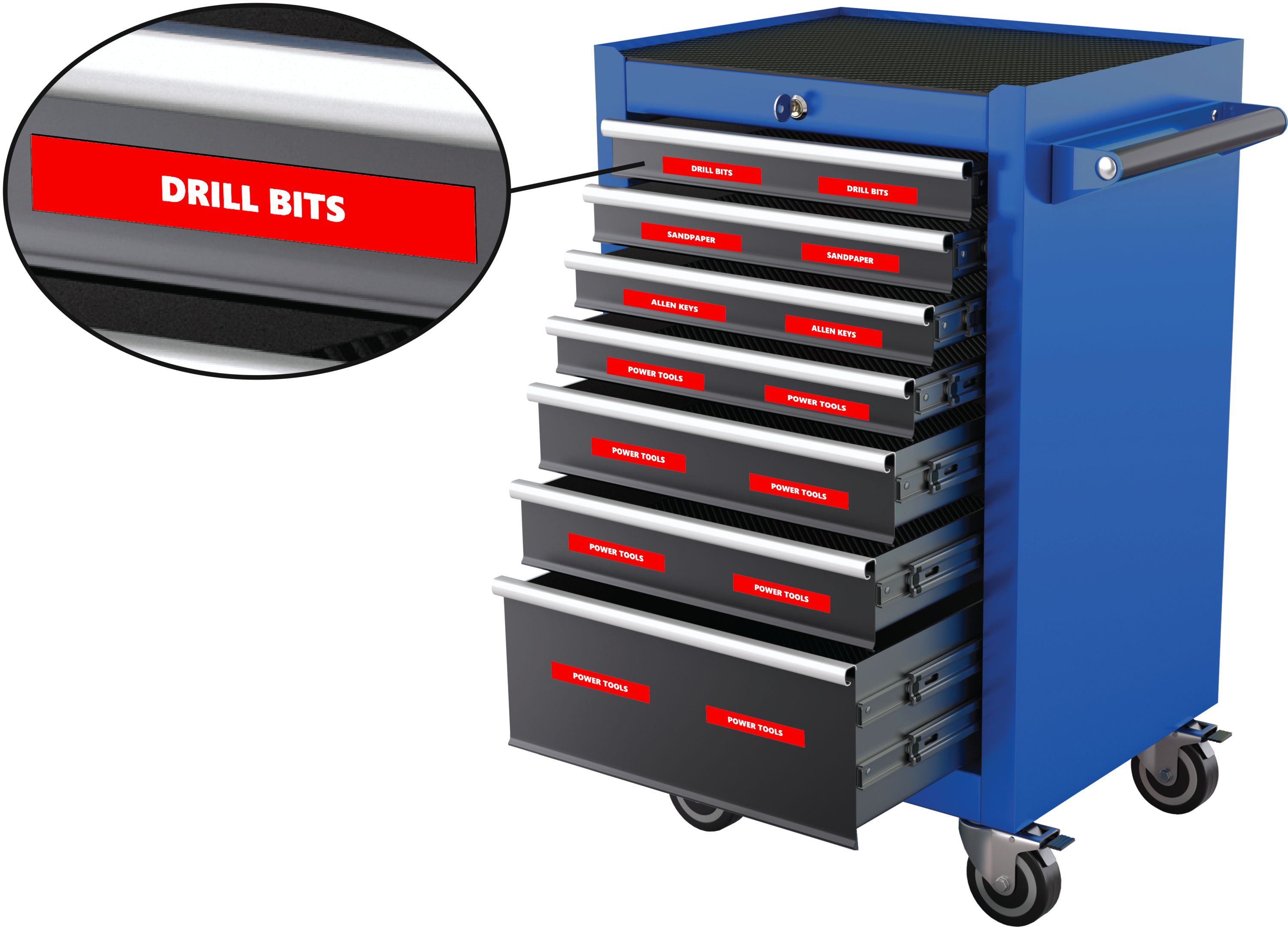 DCM Solutions TBBR75 Tool-Storage-Access - View #3