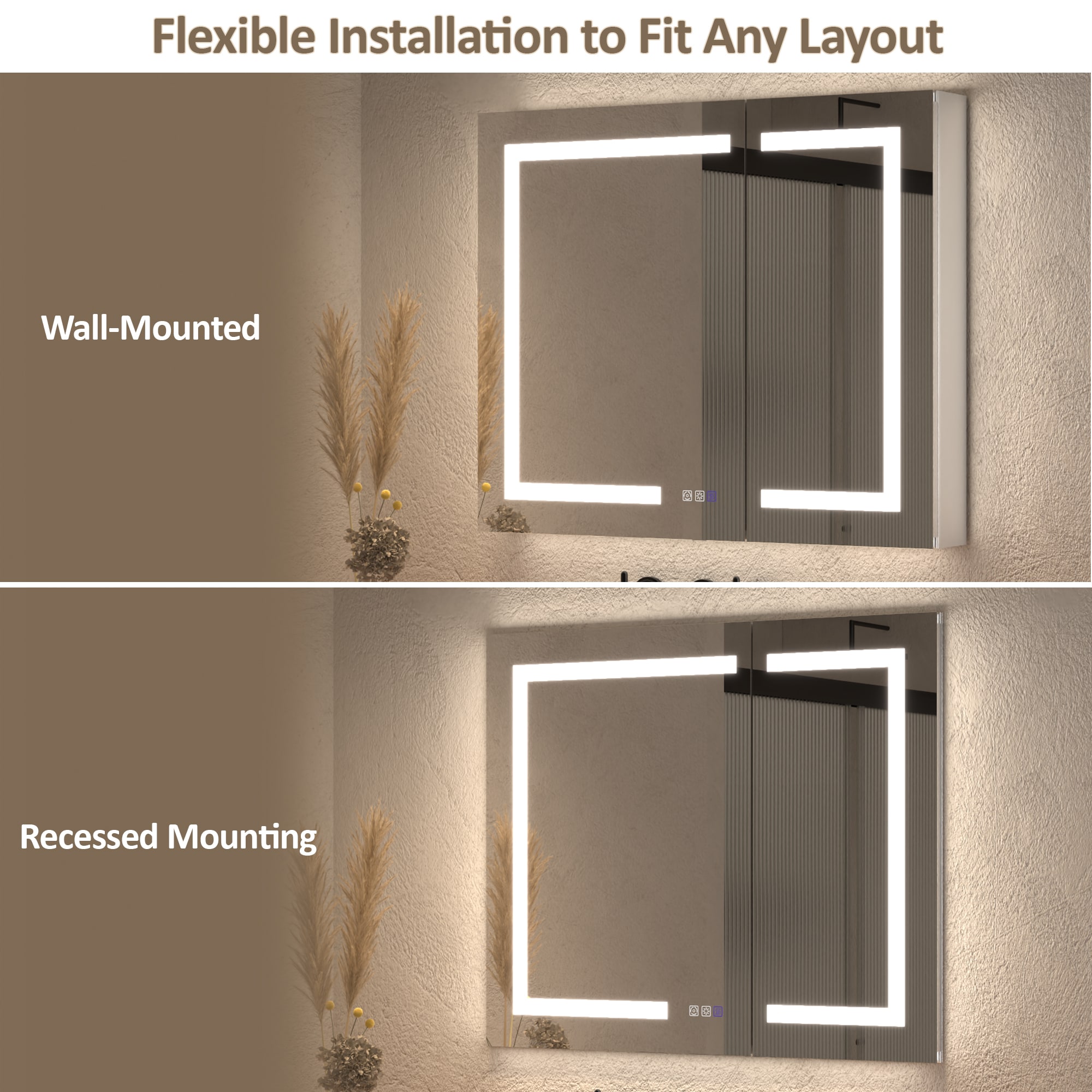 ExBrite 1230WD2430V3R Bathroom-Medicine-Cabinets - View #15