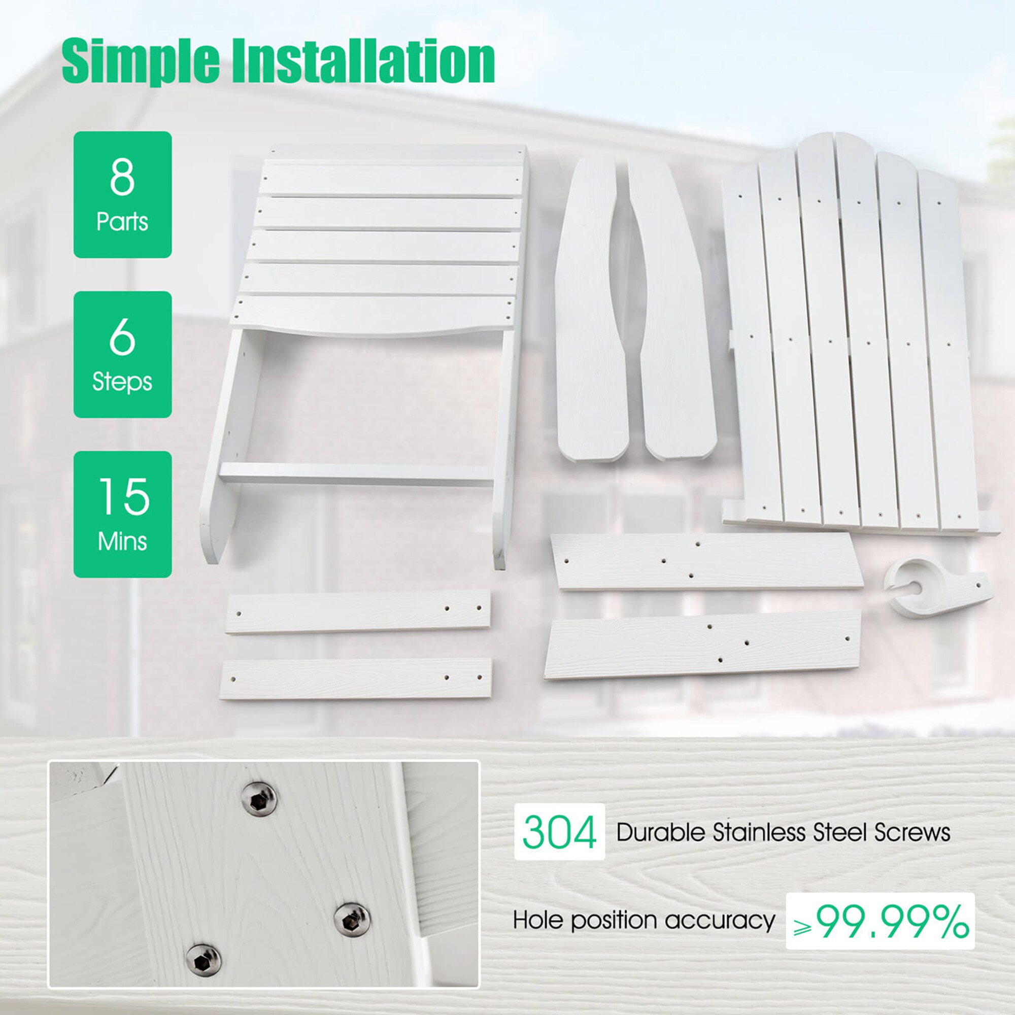 Costway HCST01554 Patio-Chairs - View #5