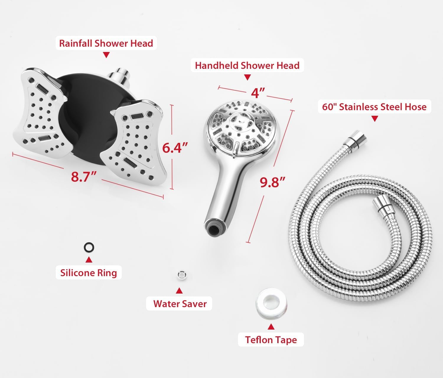 Phyfalip LPF0615P006 Fixed-Showerhead - View #6