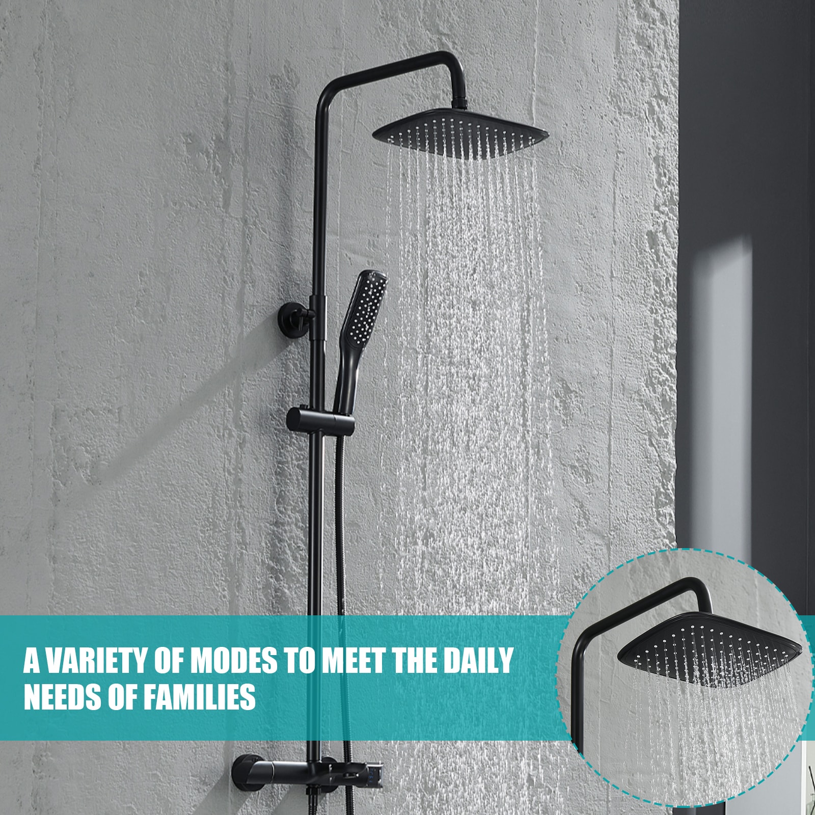 Flynama RB-QY-0759 Showerhead-Bar-Panels - View #10