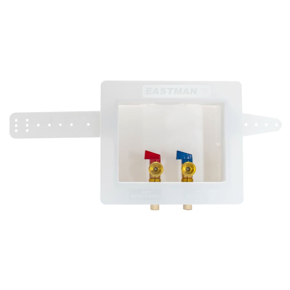 EASTMAN 60244 Quarter turn ball valve CPVC Washing machine Outlet Box