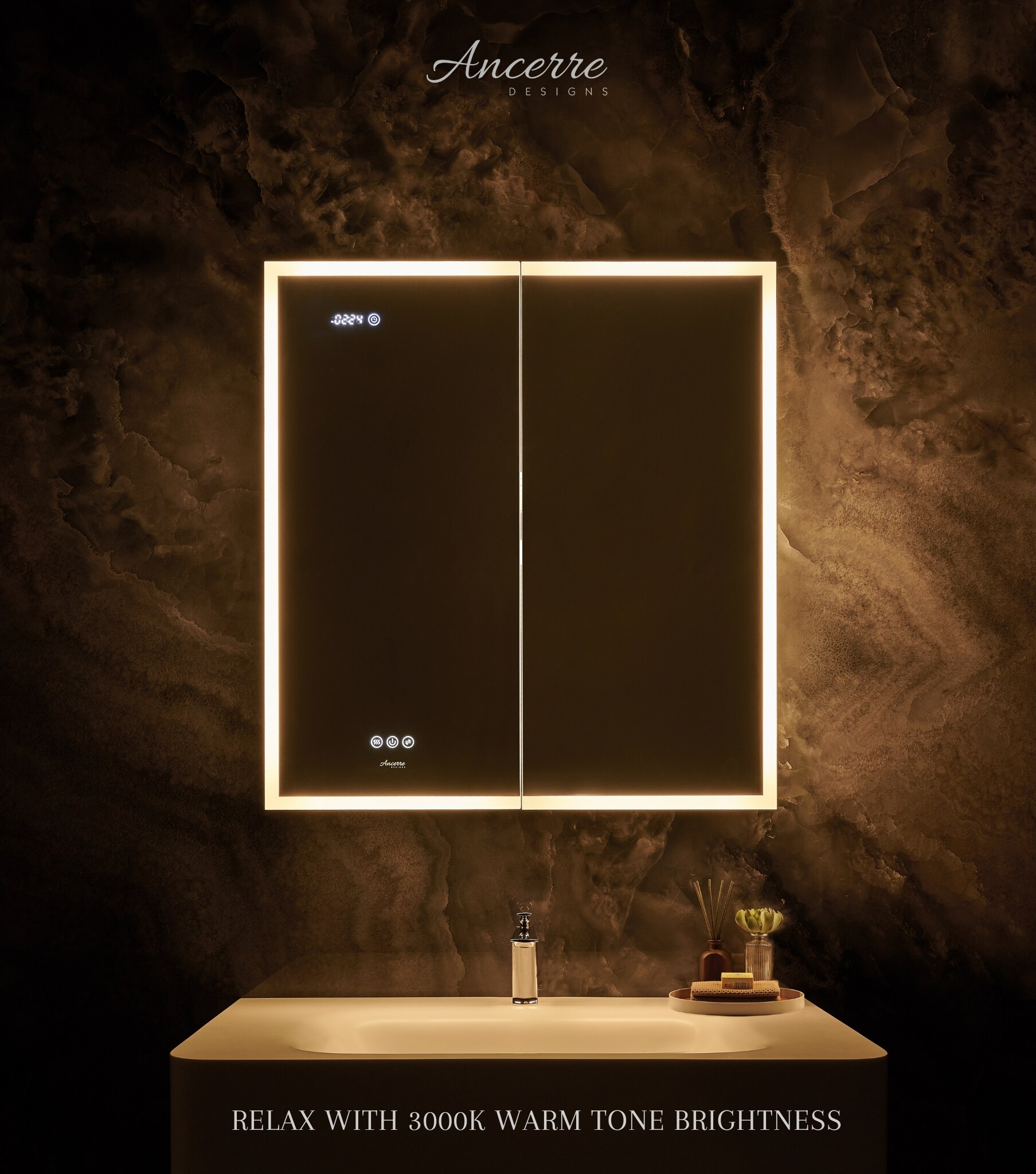 Ancerre Designs LEDM-PAGANI-30 Bathroom-Medicine-Cabinets - View #4