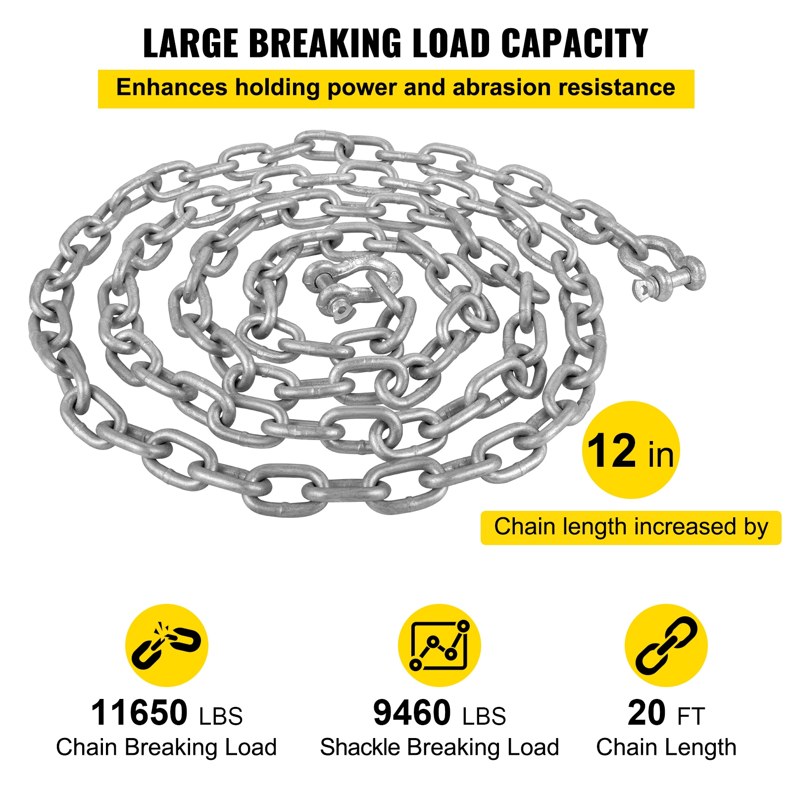 VEVOR MLDXML20FT516AGS0V0 Chain-Accessories - View #7