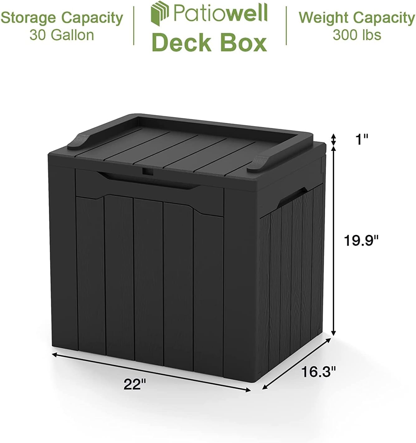 Patiowell WES-PSB22-0063-0 Deck-Boxes - View #5