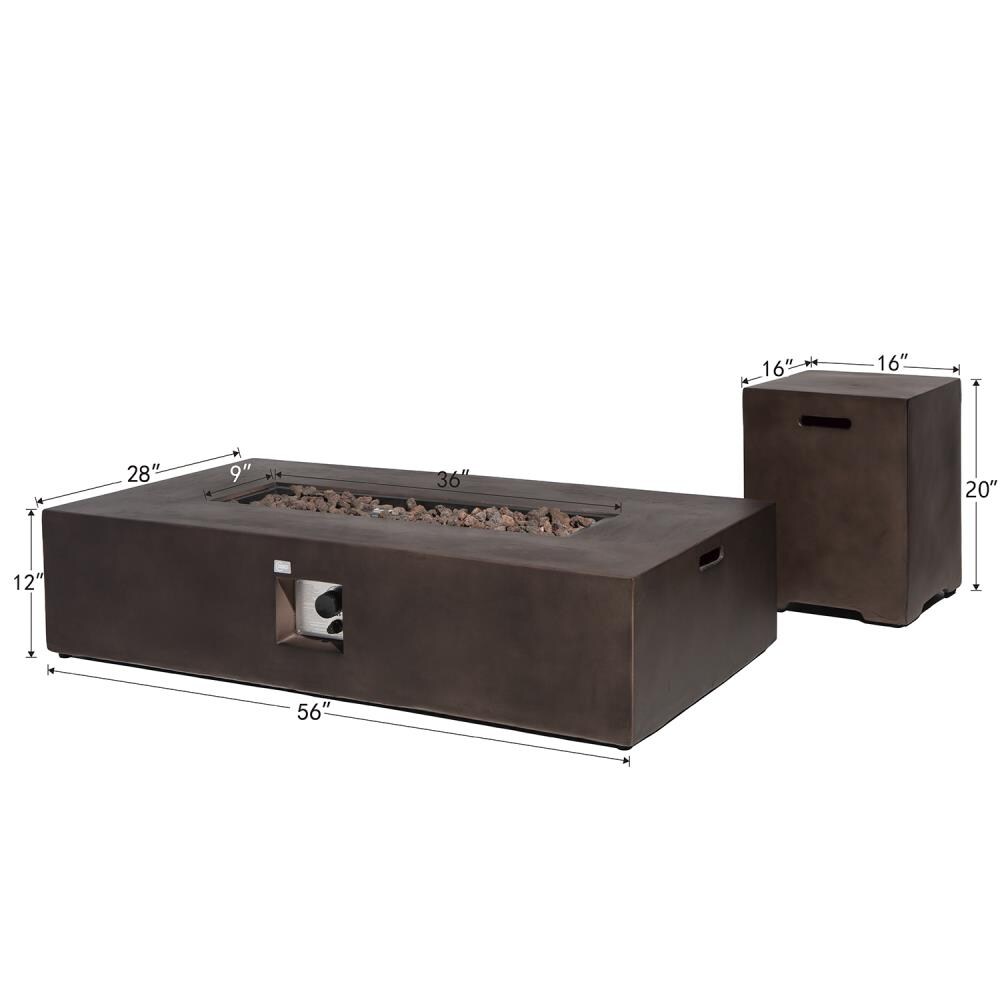COSIEST C5404008-GT Outdoor-Gas-Firepits - View #6