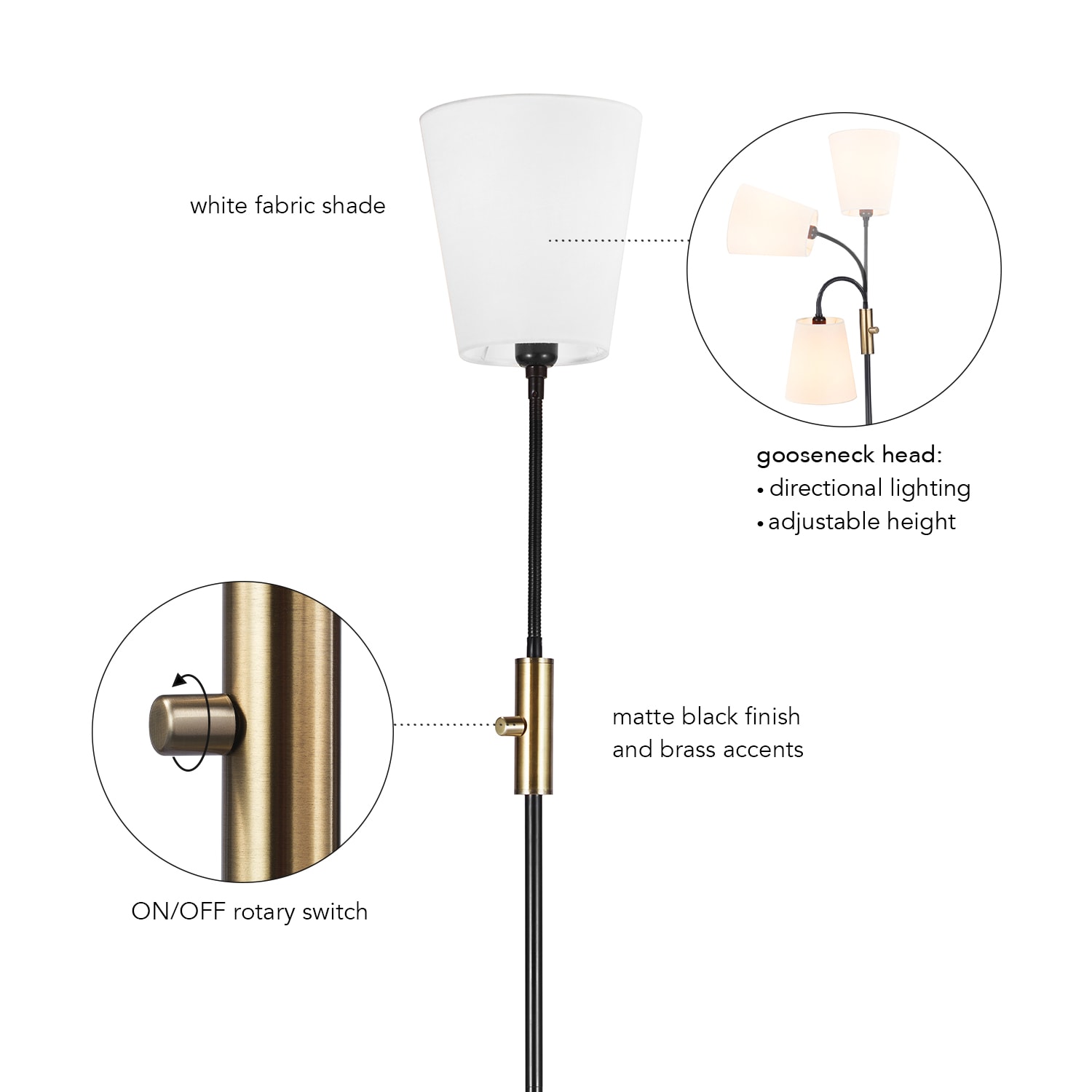 Globe Electric 91006647 floorlamps - View #7