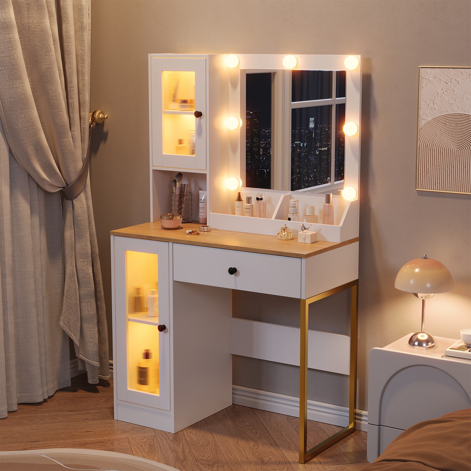 Garvee NUMCYD136 Bedroom-Vanities - View #3