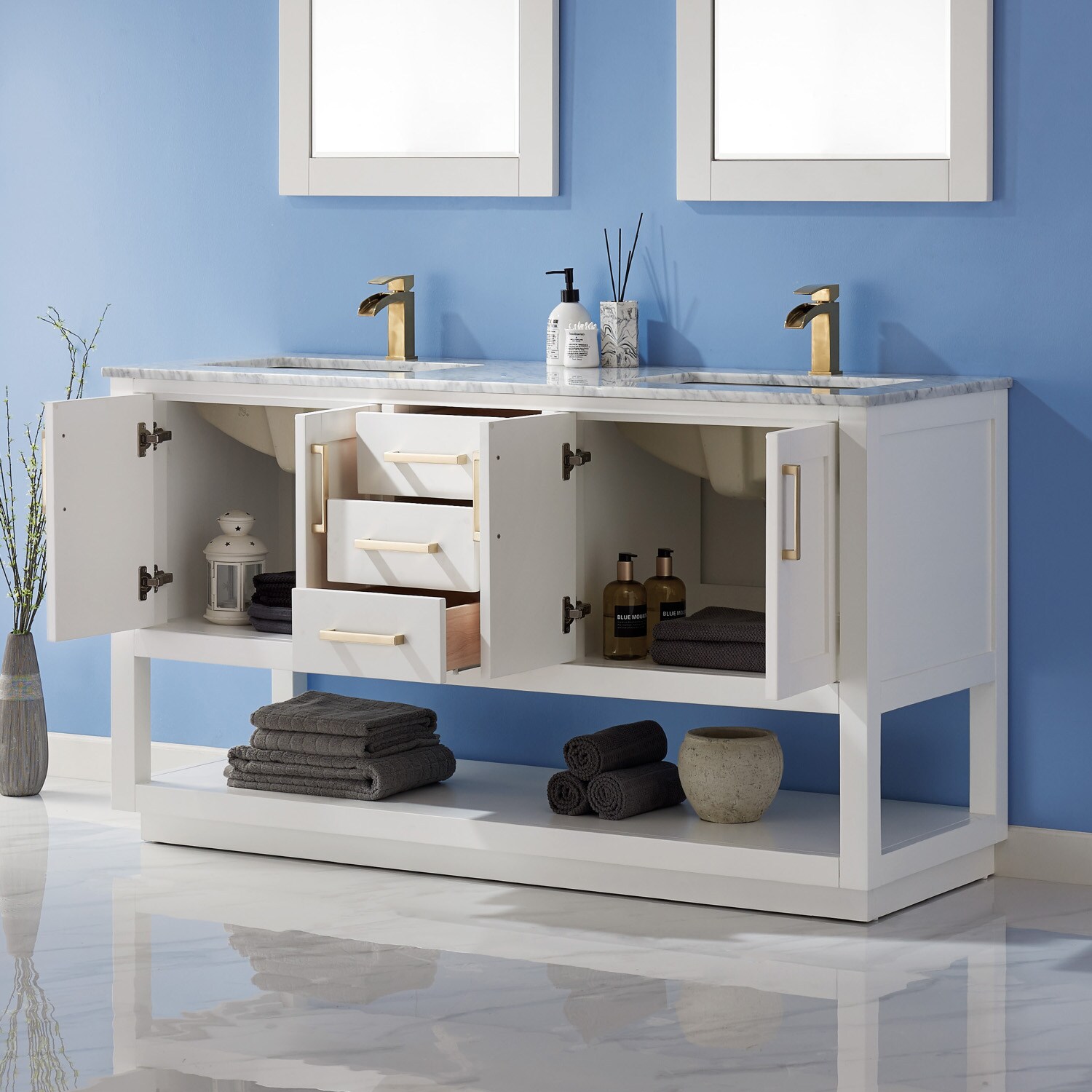 Altair 532060-WH-CA-NM Bath-Vanity-Combo - View #3