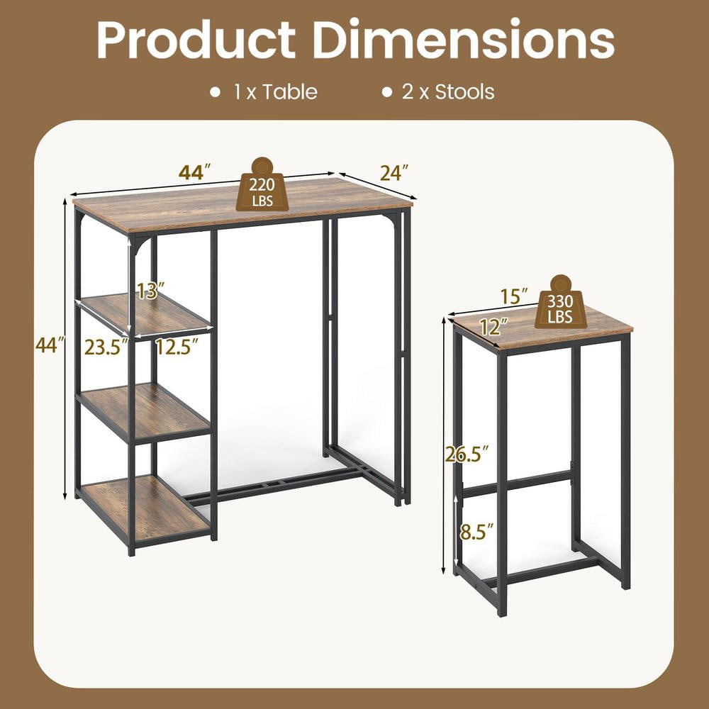 Choco Moon 7505983142387 Patio-Dining-Sets - View #3