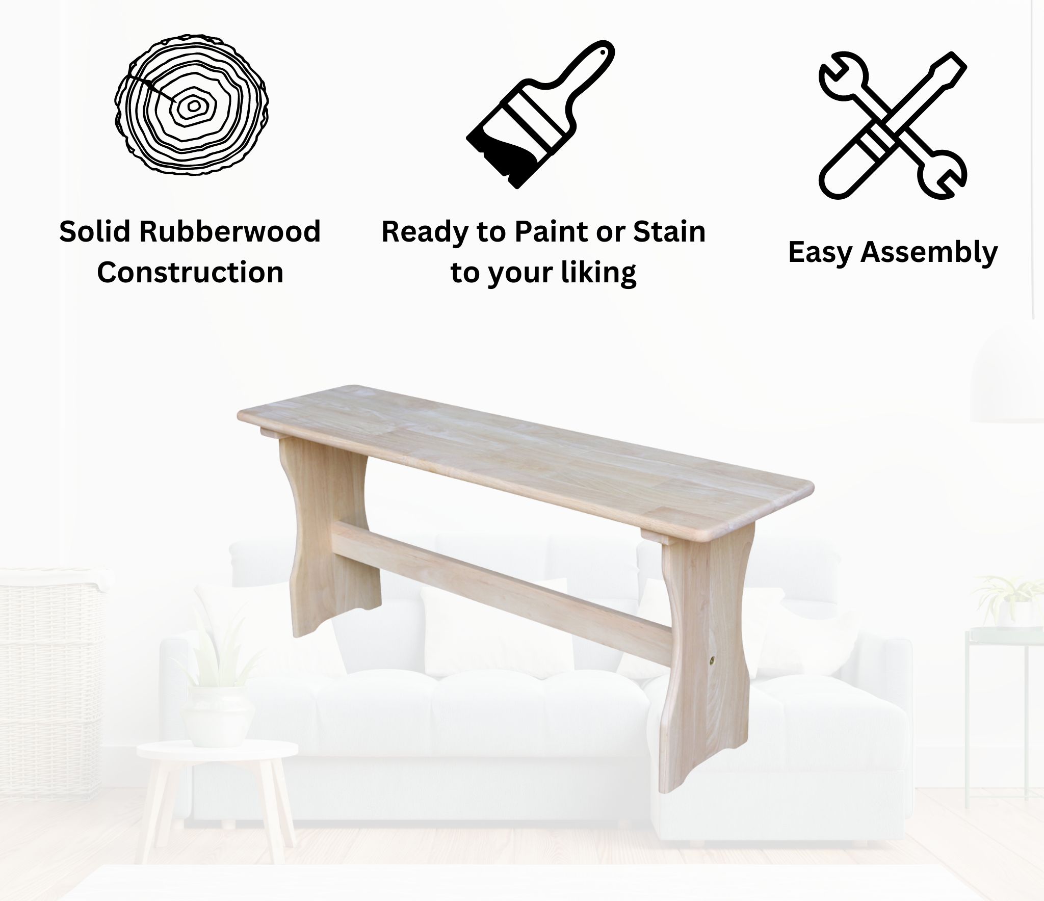 International Concepts BE-4312 Dining-Benches - View #8