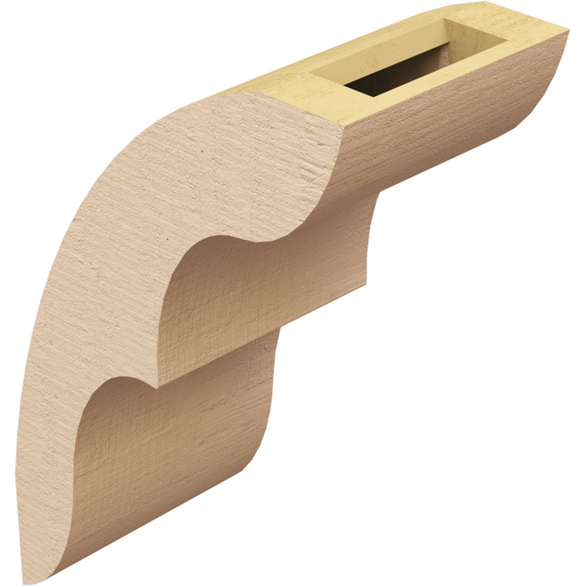 Ekena Millwork BRCUR05X08X12OZKRCPR braces - View #6