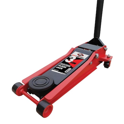 American Forge & Foundry 3 Ton Professional Heavy Duty Floor Jack with 2  Piece Handle, Double Pumper Technology in the Jacks department at Lowes.com
