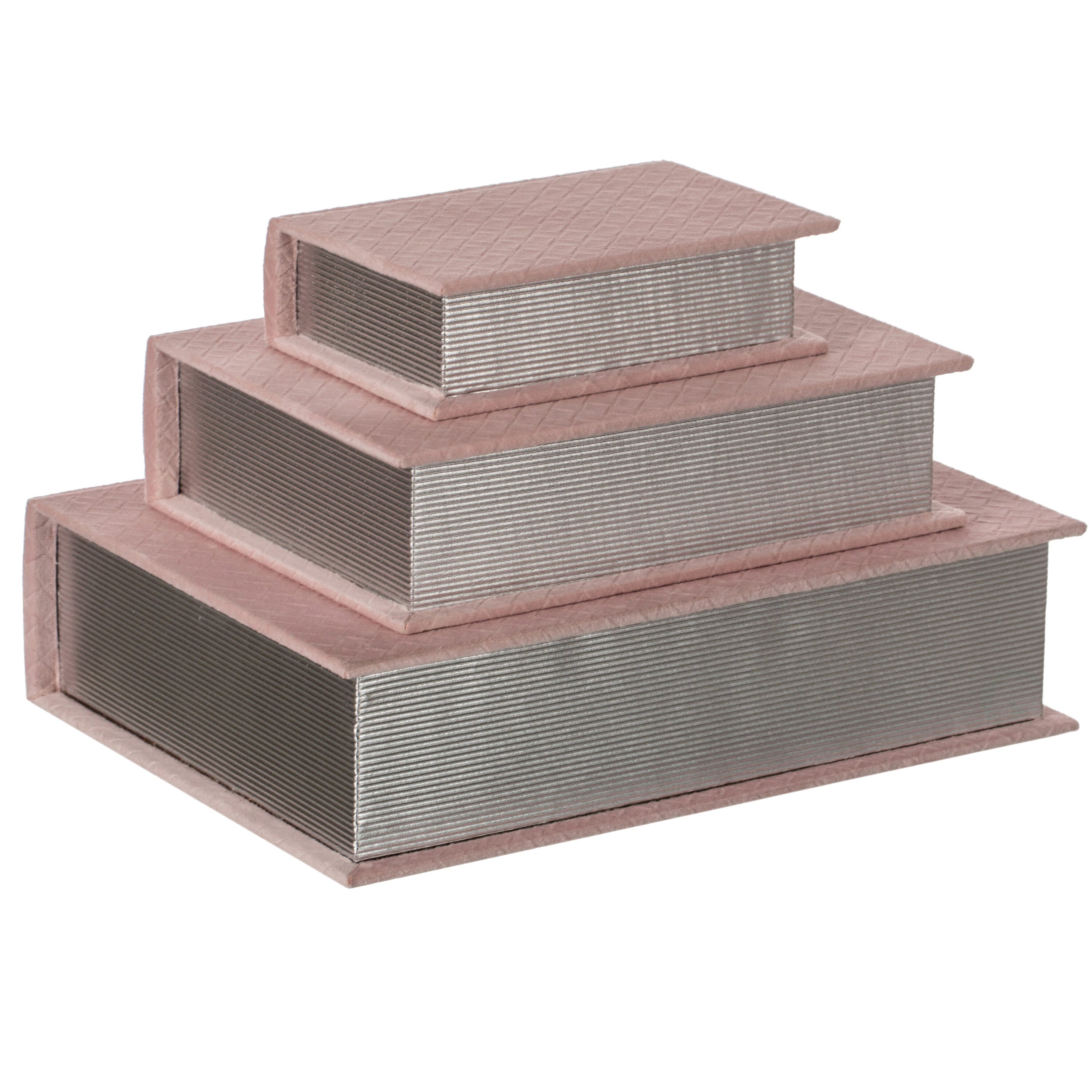 Vintiquewise QI004265.PK 1 -lb Pink Wood Storage Trunk