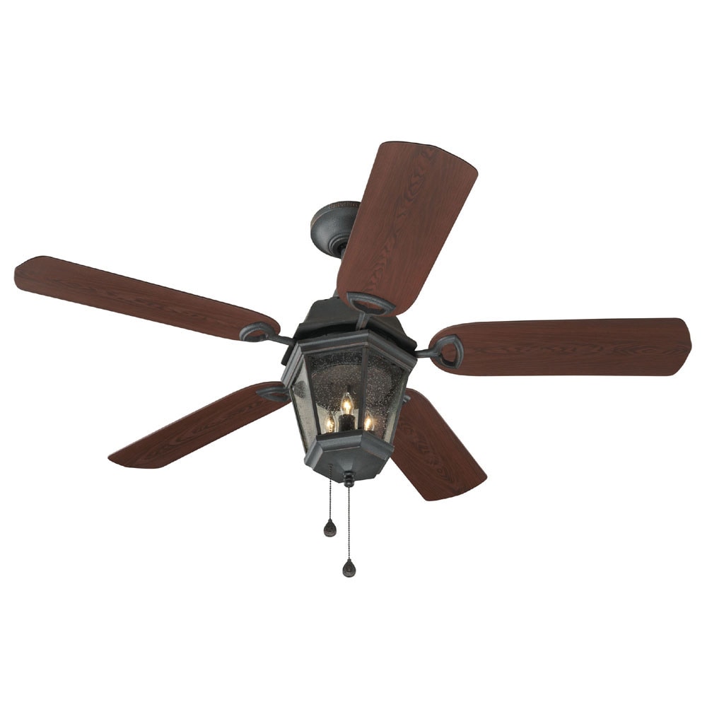 Harbor Breeze E ALD52NON5C1 Pebble Creek 52-in Ceiling Fan with Light Kit (5-Blade)